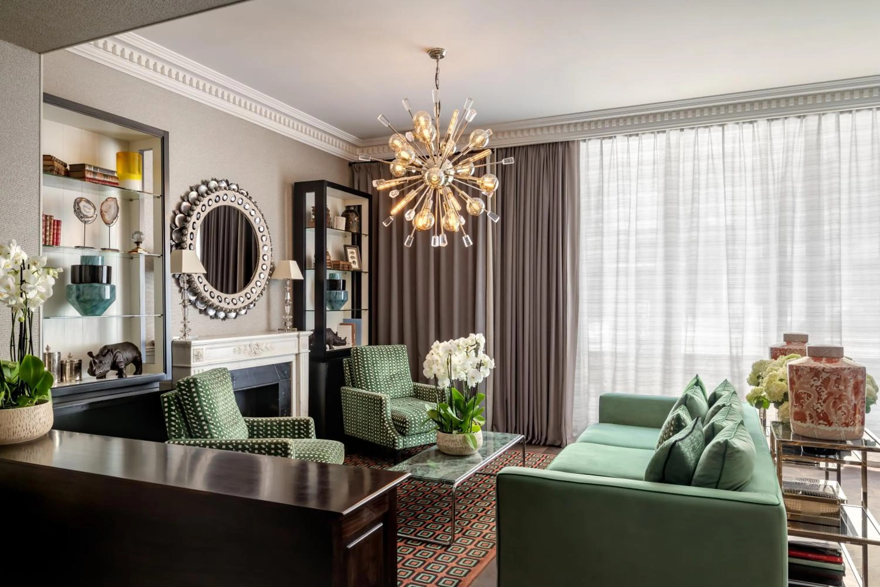 Living room in Hotel Monge