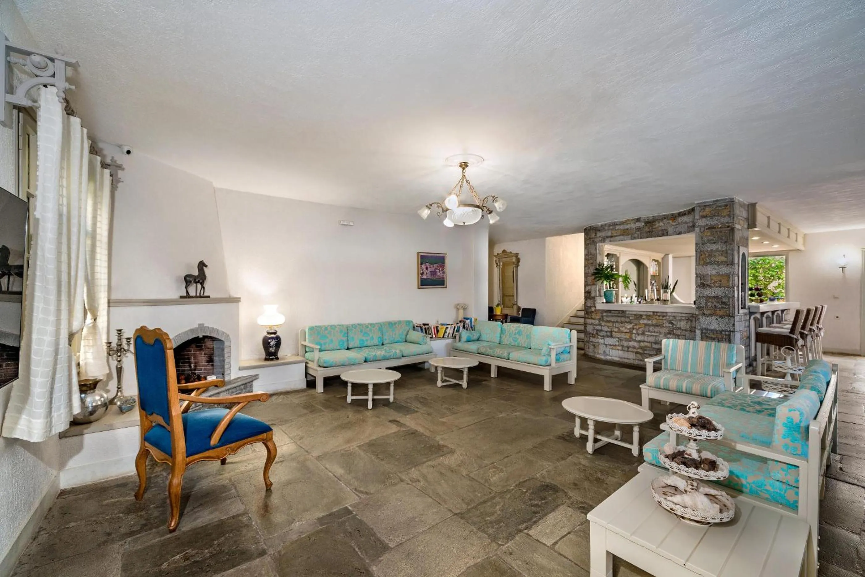 flat iron in Malia Mare Hotel