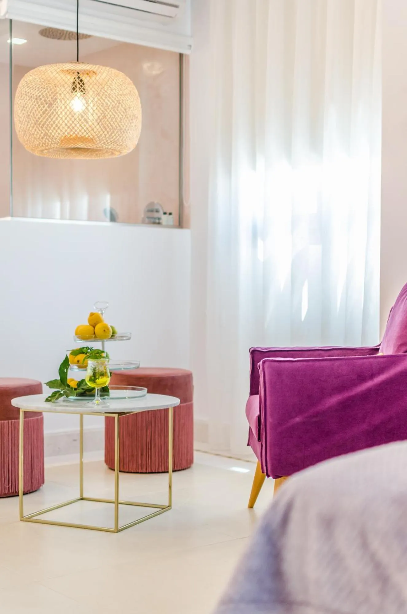 Bed in Malia Mare Hotel