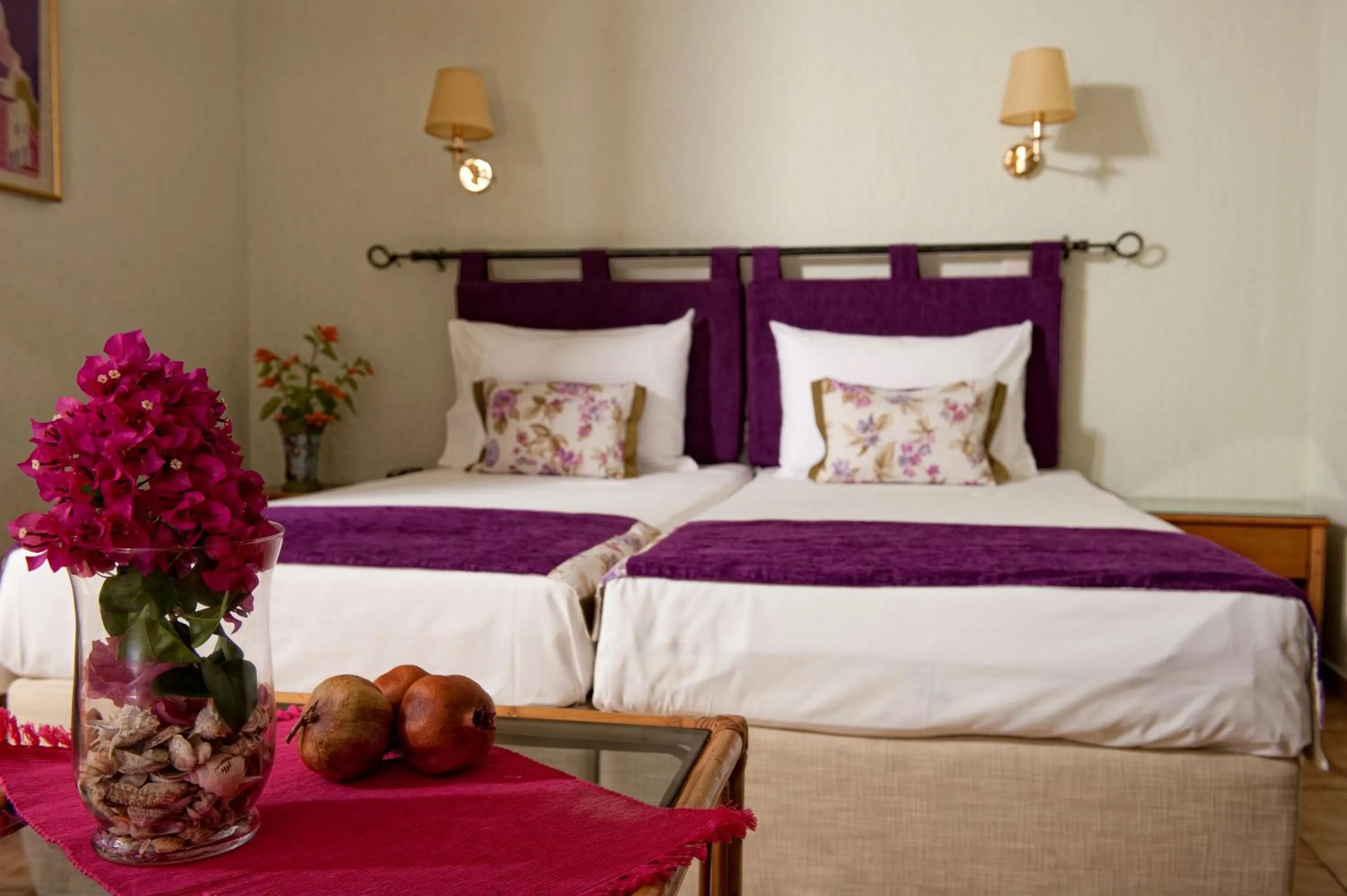 Bed in Malia Mare Hotel