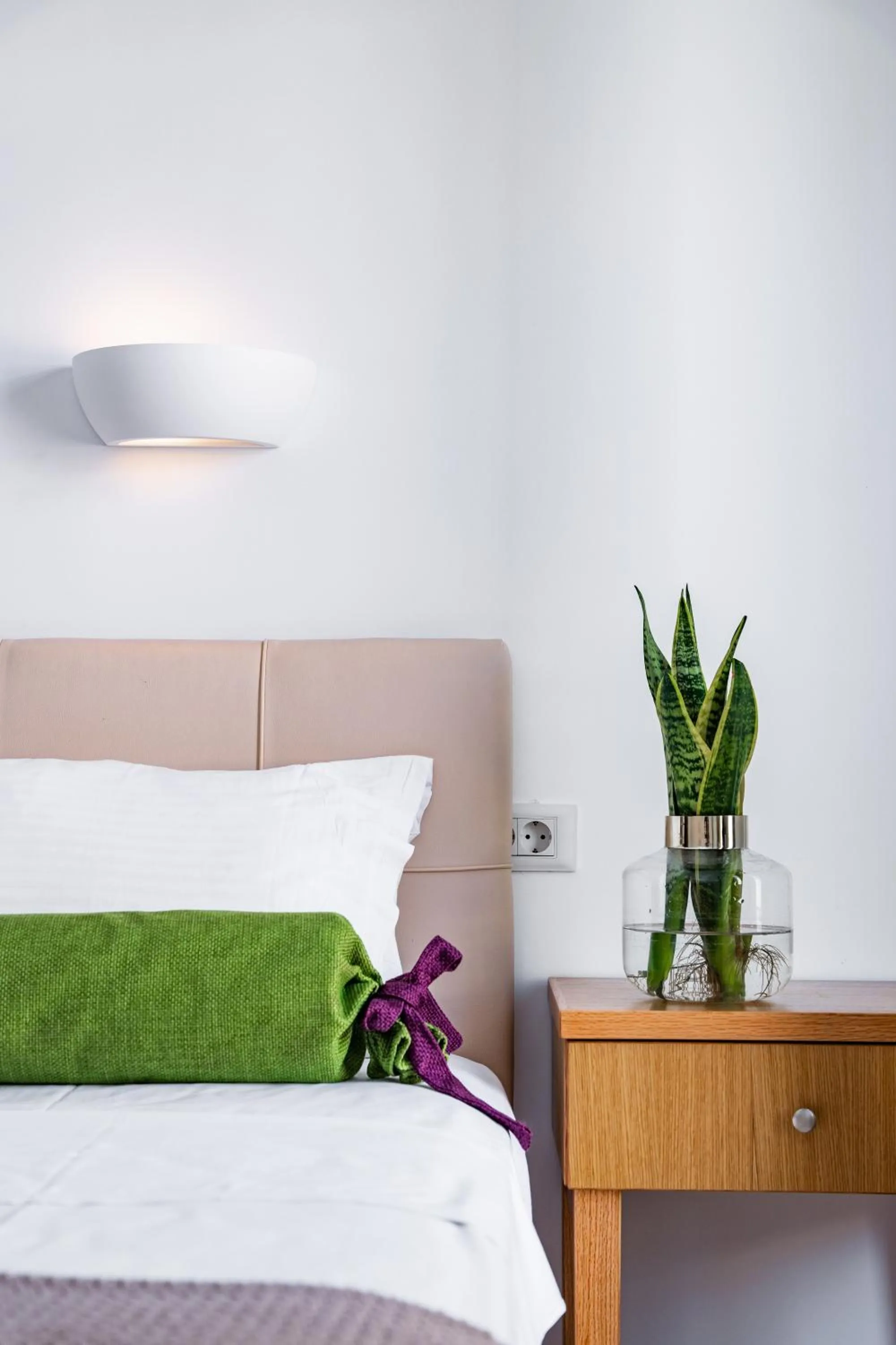 Bedroom, Bed in Malia Mare Hotel