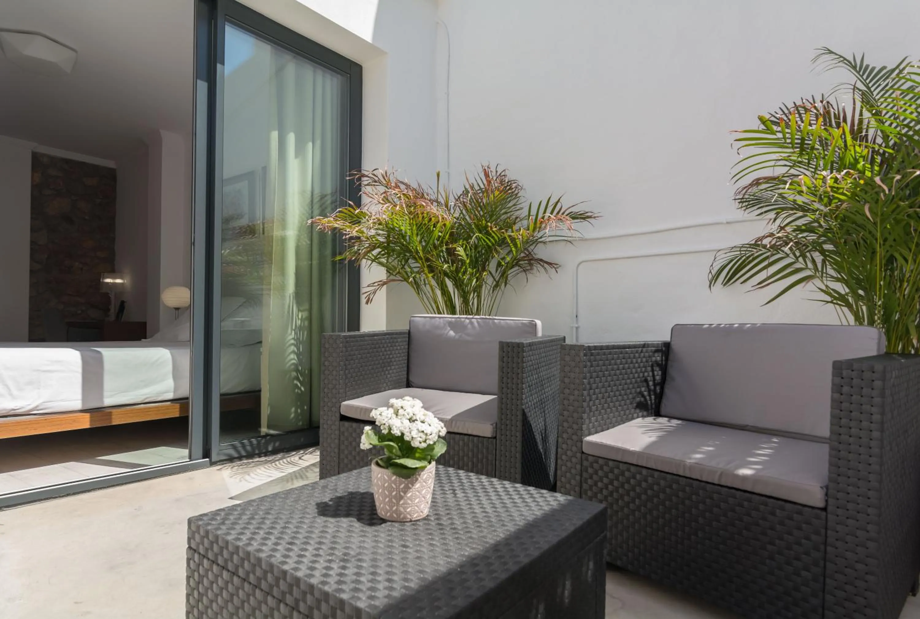 Balcony/Terrace in Hotel Nou Romà