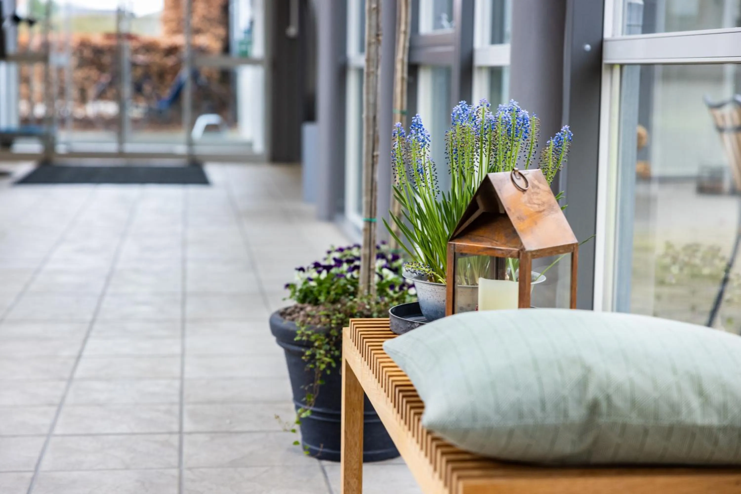Communal lounge/ TV room in Frederik VI's Hotel