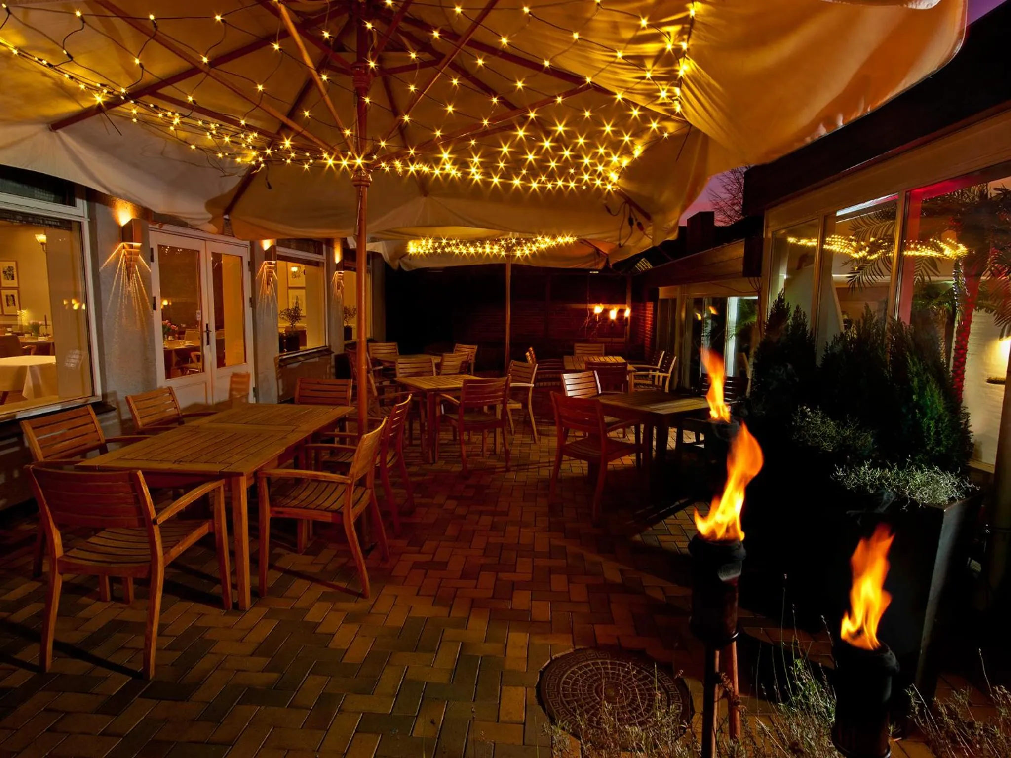 Garden in Frederik VI's Hotel