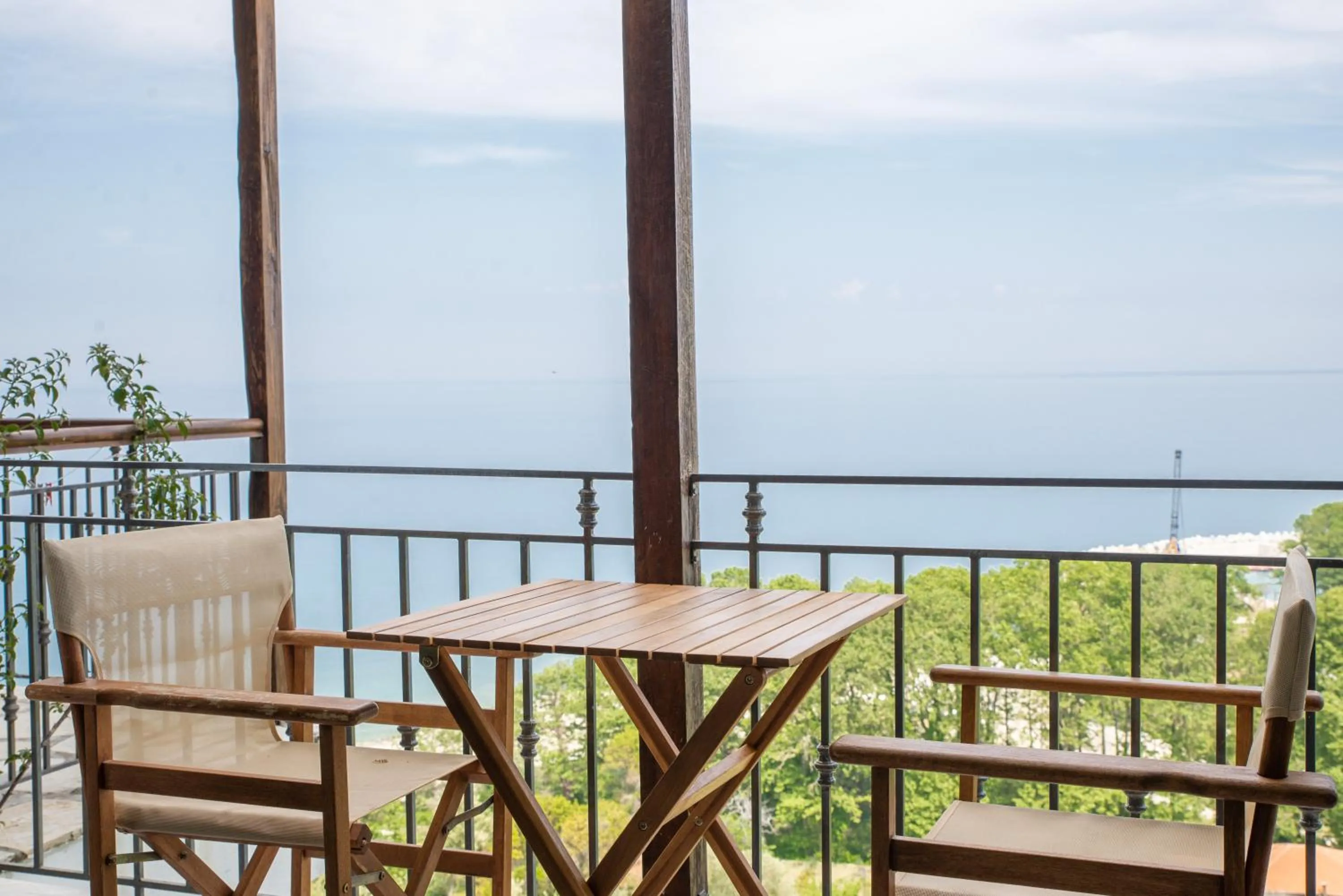 Balcony/Terrace in Marabou Hotel Chorefto