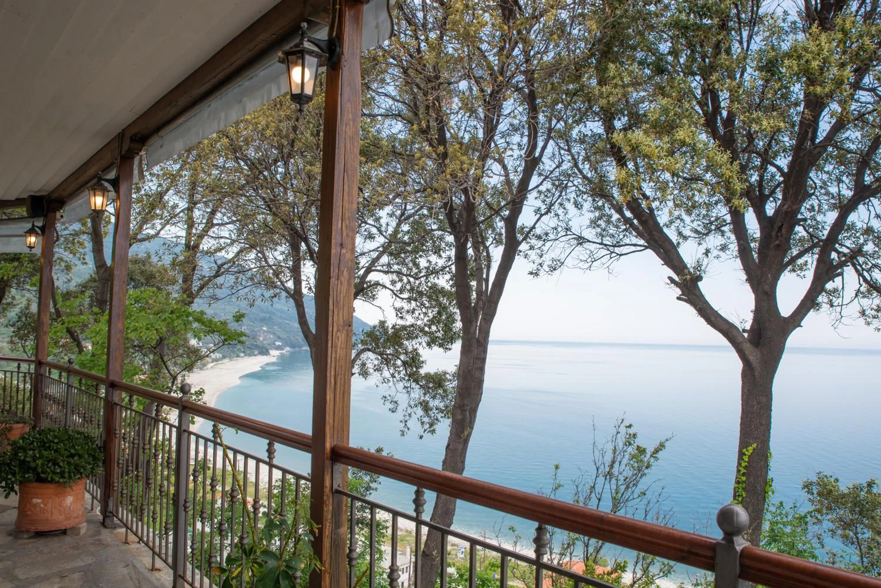 Sea view in Marabou Hotel Chorefto