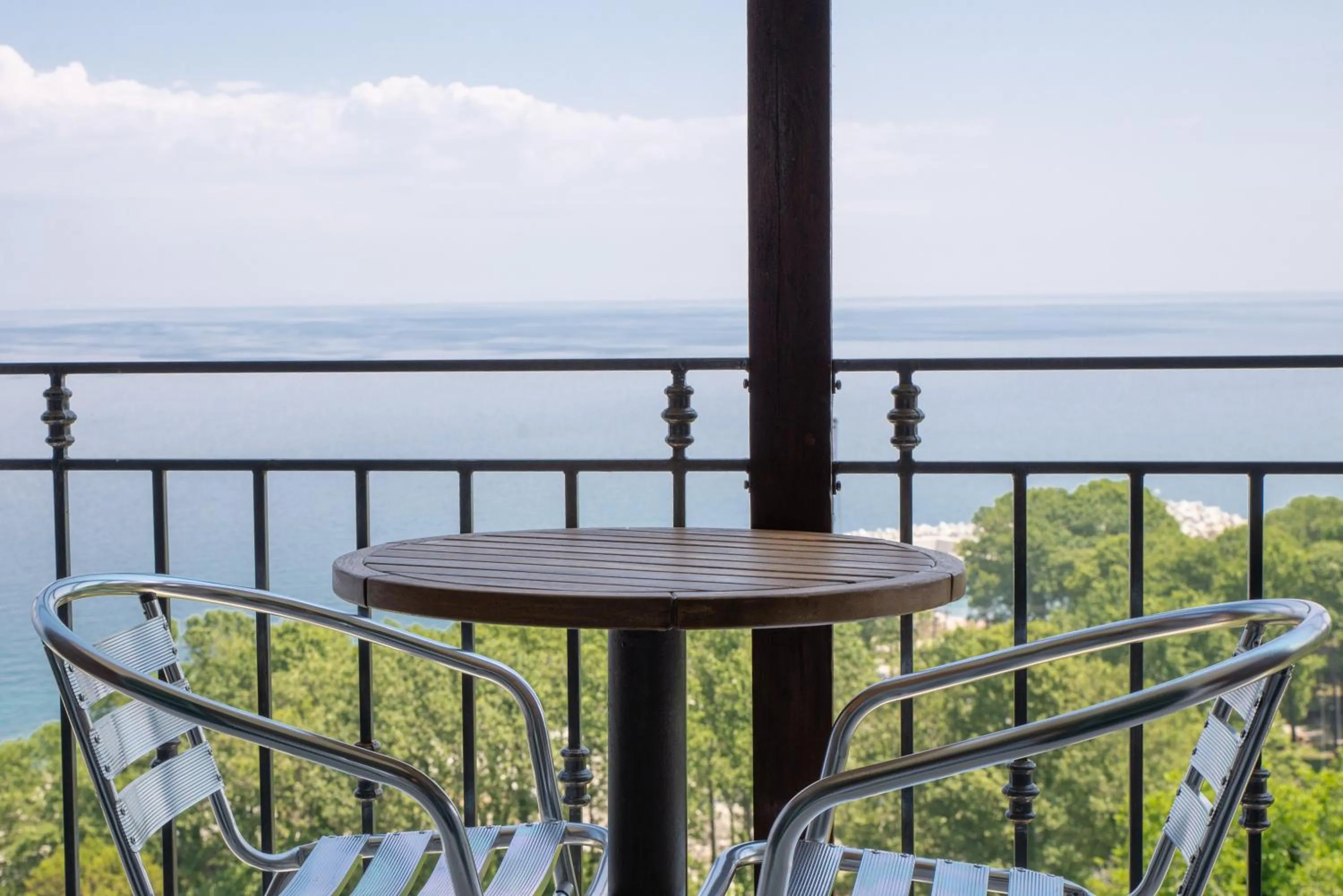 Balcony/Terrace in Marabou Hotel Chorefto