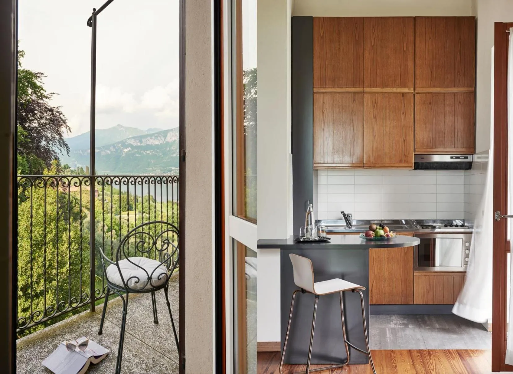 Kitchen or kitchenette in Hotel Belvedere