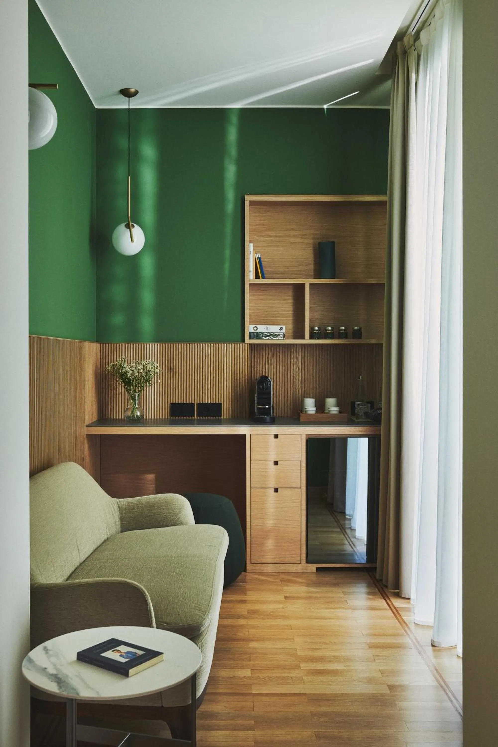 Seating area in Hotel Belvedere