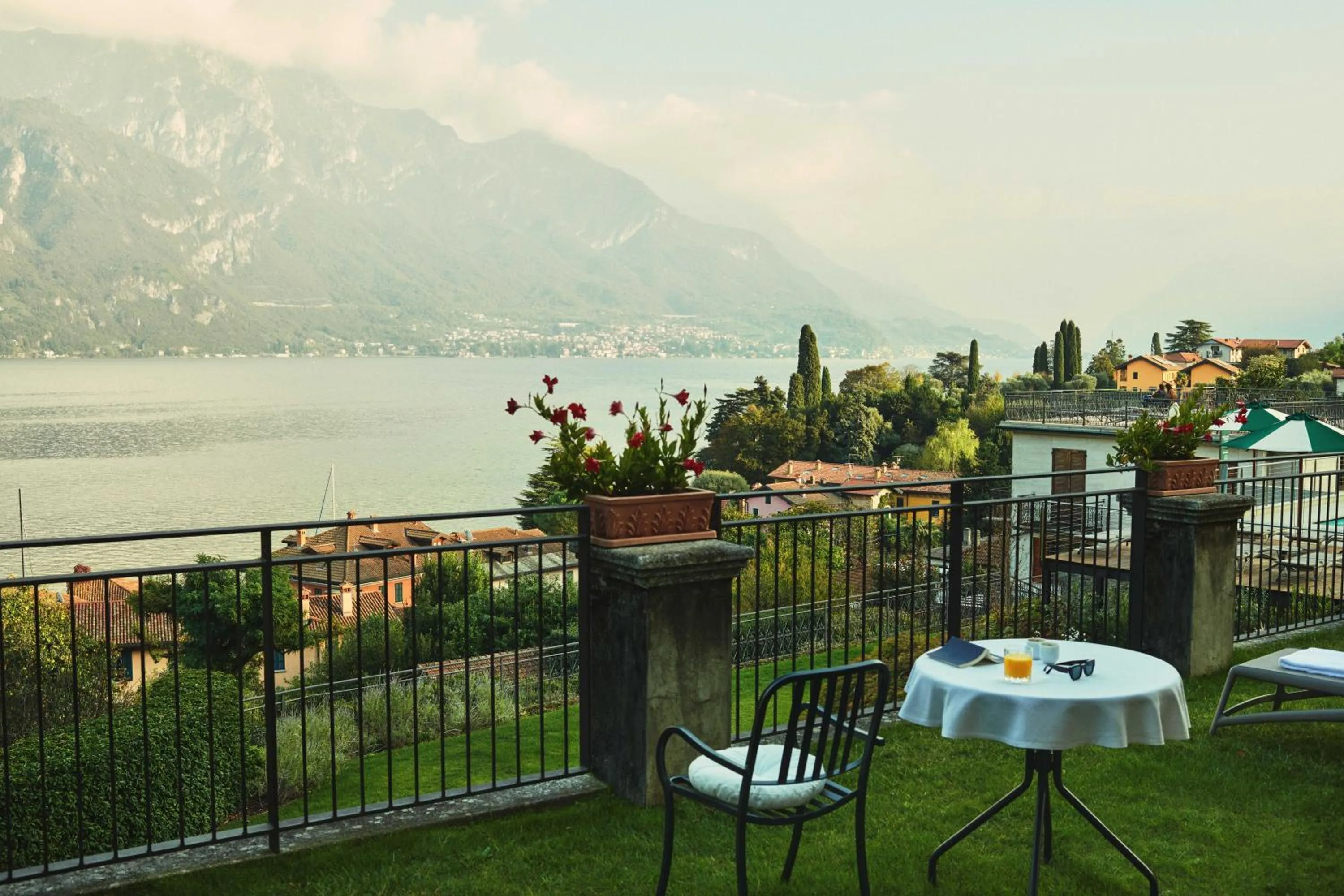 Patio in Hotel Belvedere