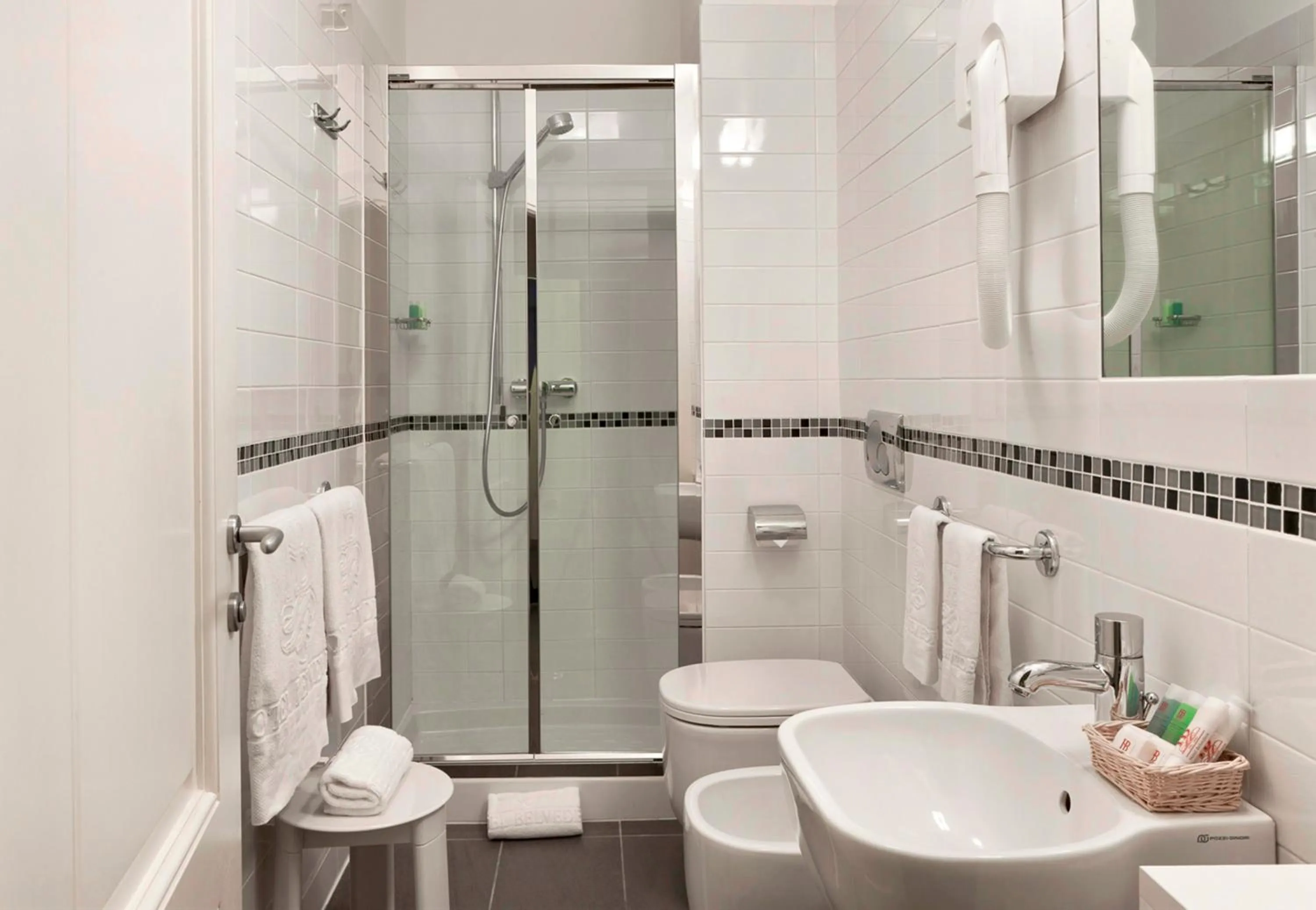 Bathroom in Hotel Belvedere