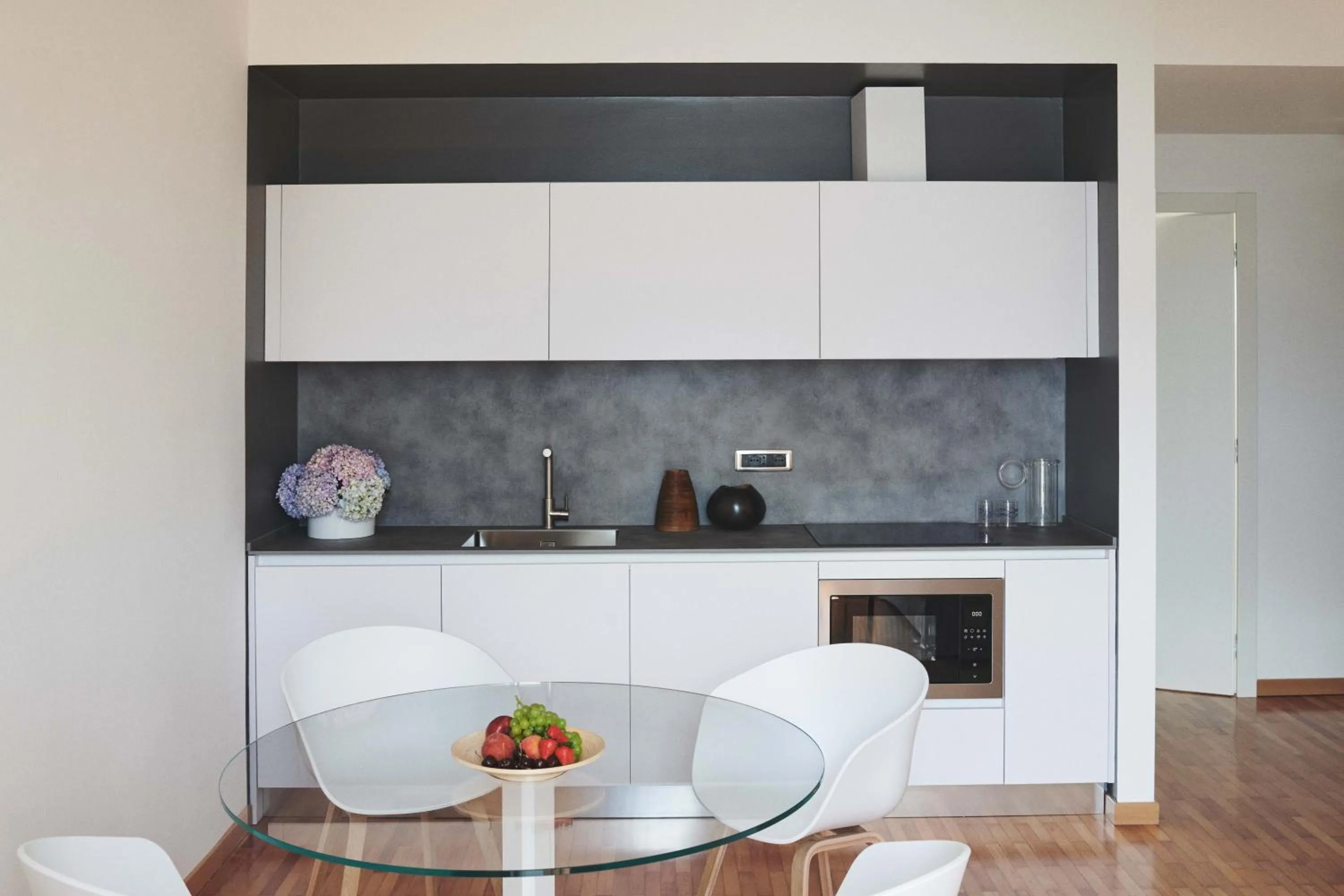 Kitchen or kitchenette in Hotel Belvedere