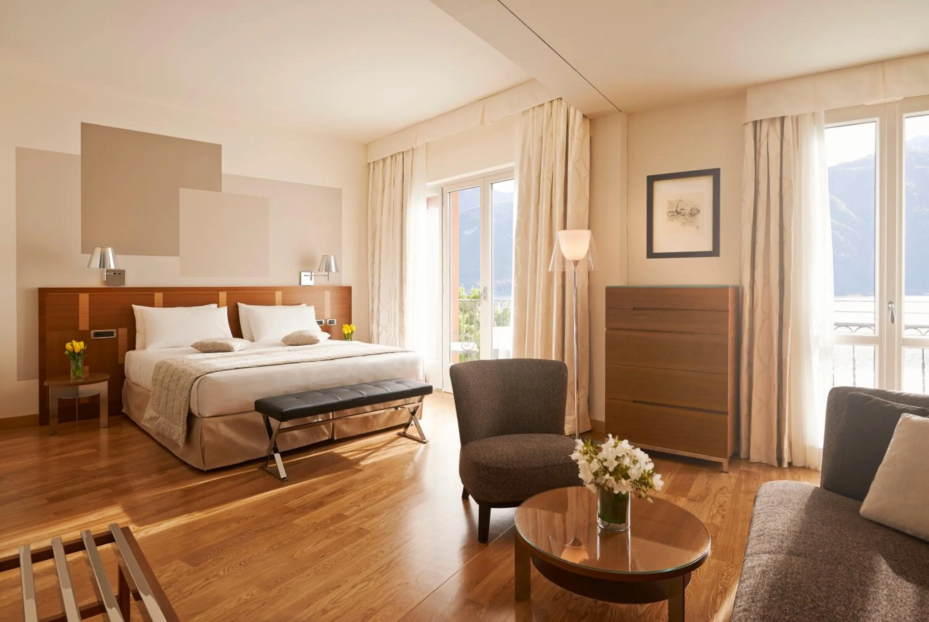 Bedroom, Bed in Hotel Belvedere