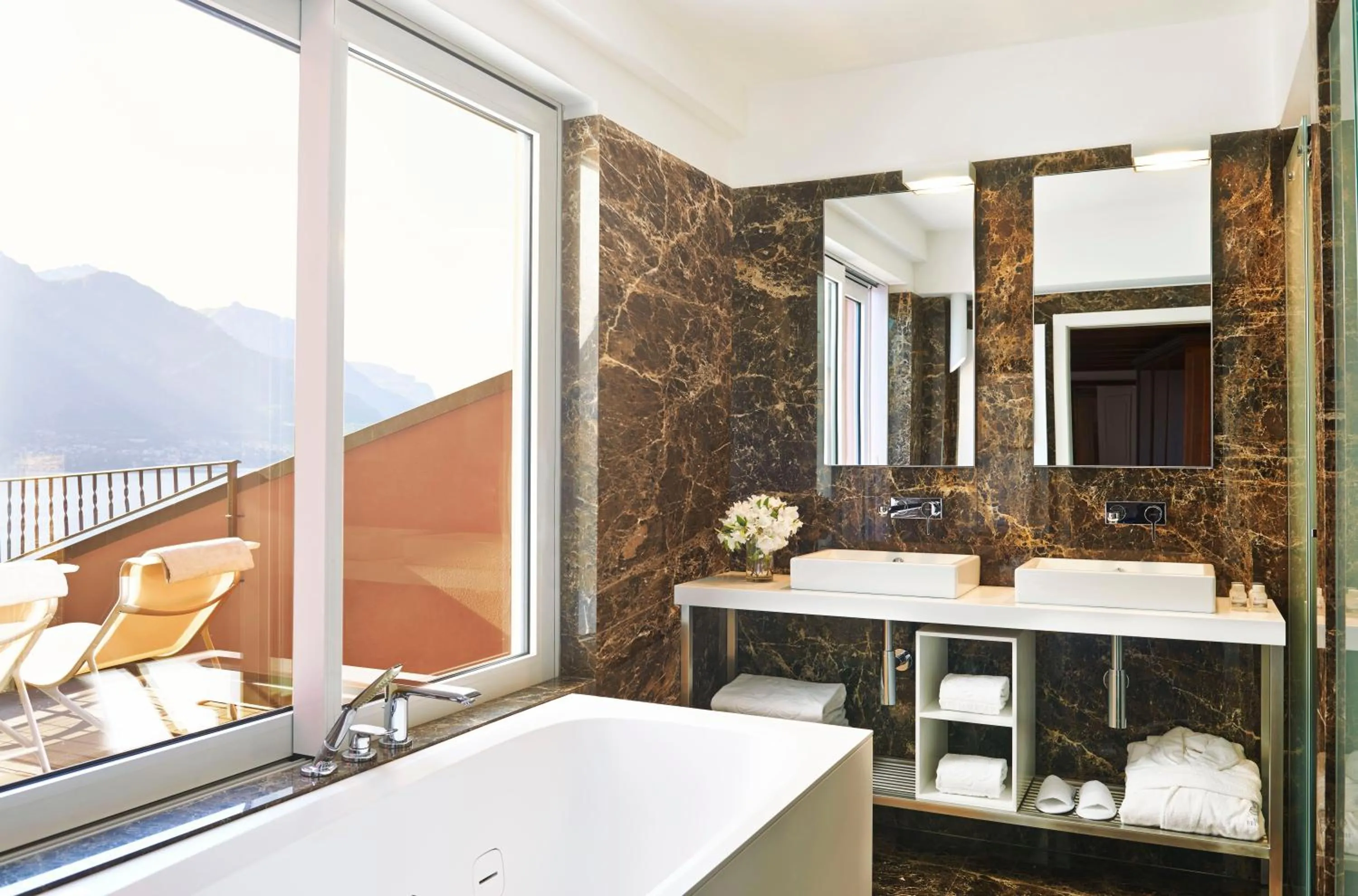 Bathroom in Hotel Belvedere