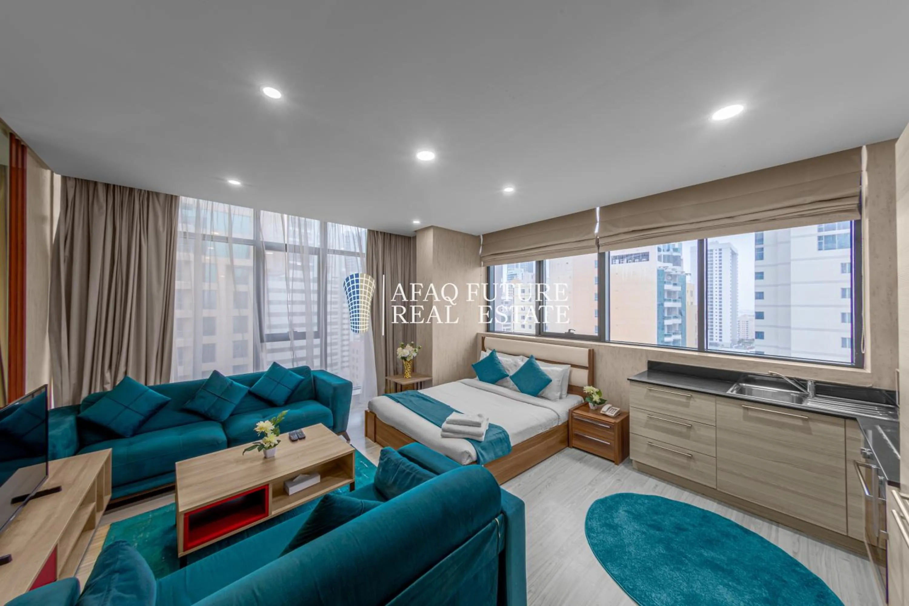 Living room in Vita Tower