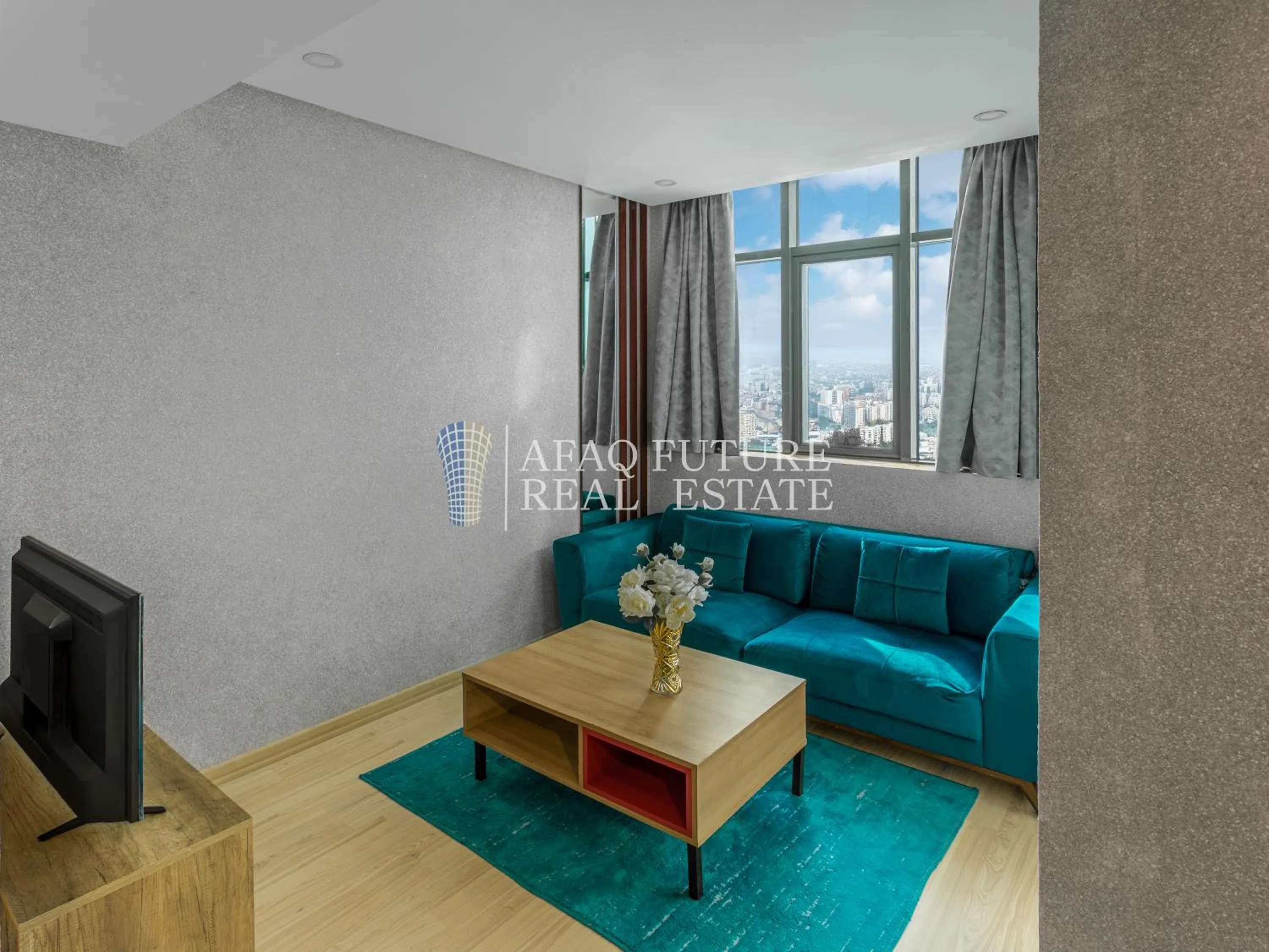 Seating area in Vita Tower