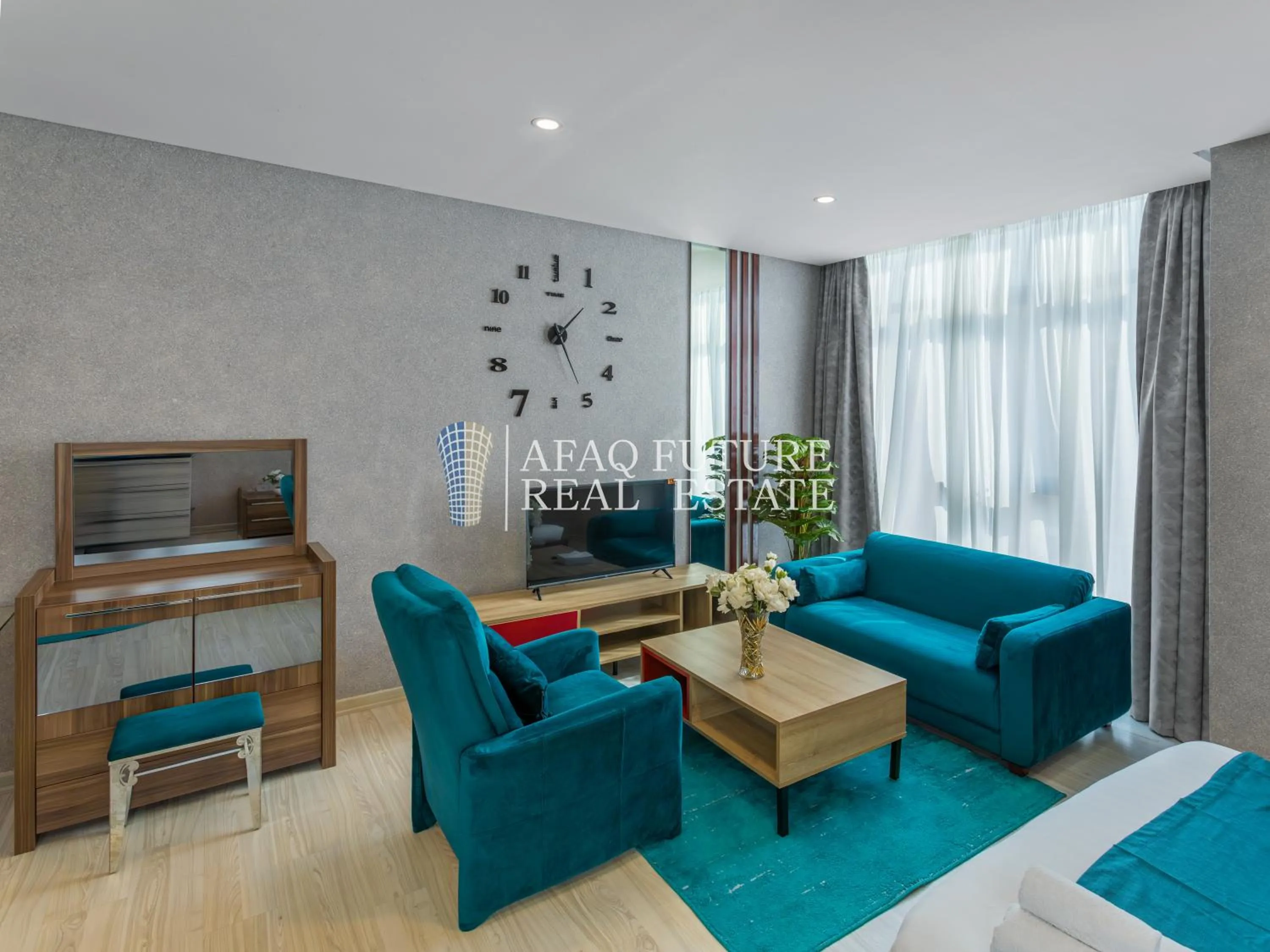 Seating area in Vita Tower