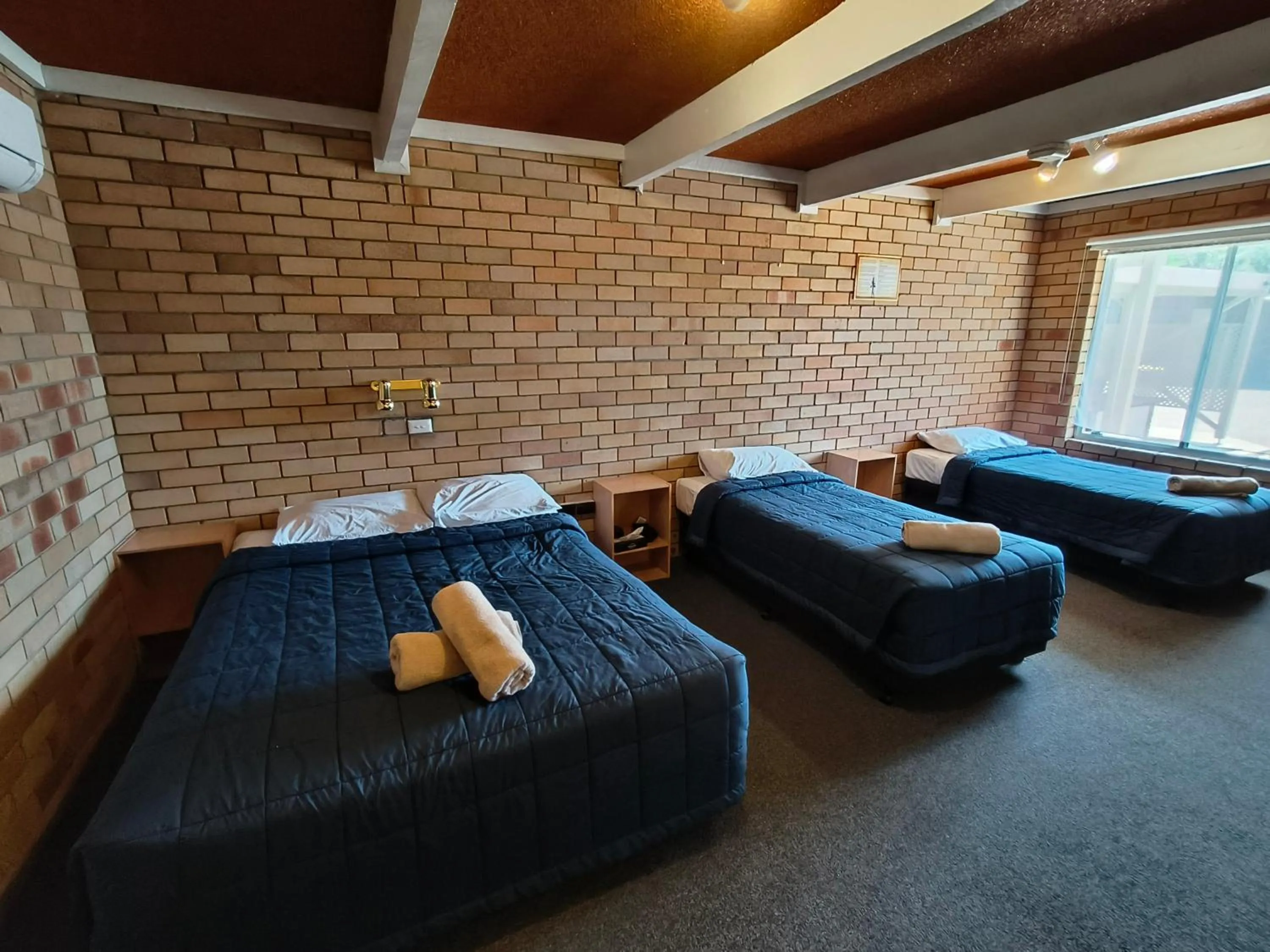 Bed in Red Chief Motel