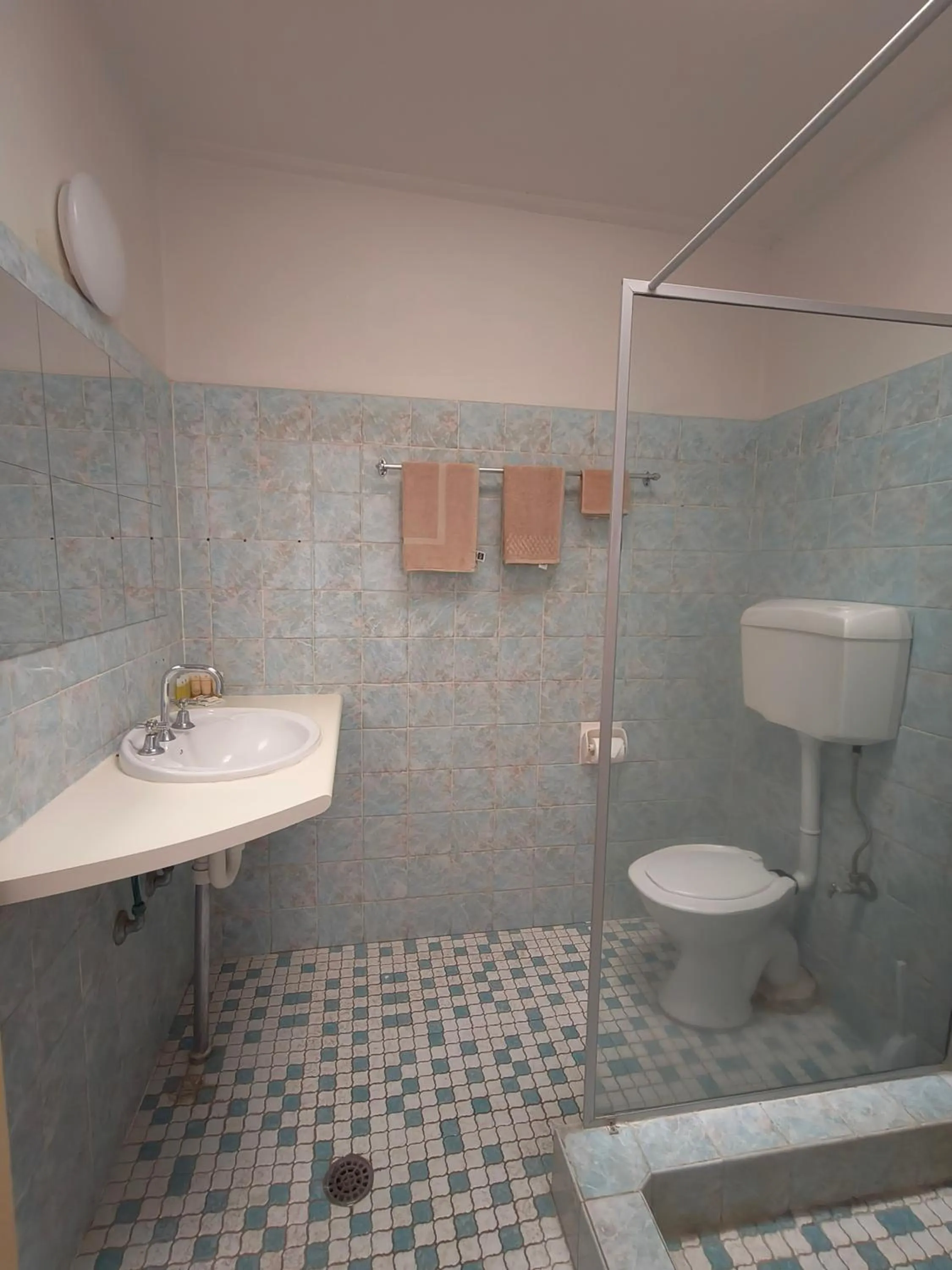 Bathroom in Red Chief Motel