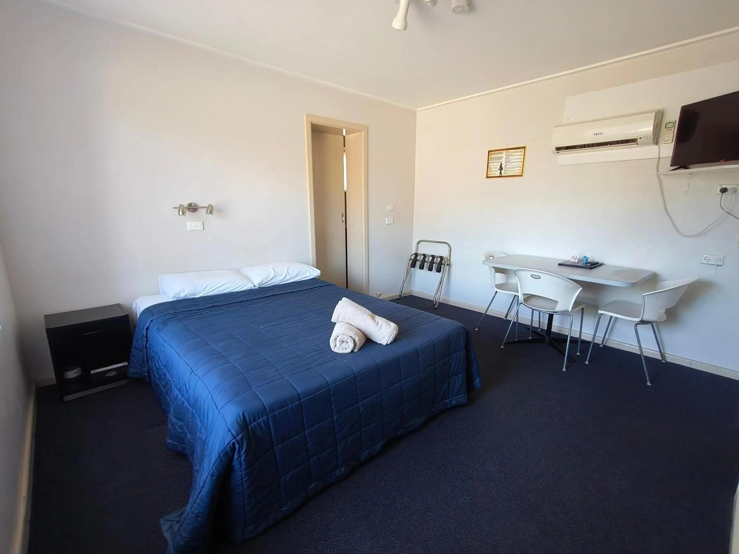 Bed in Red Chief Motel