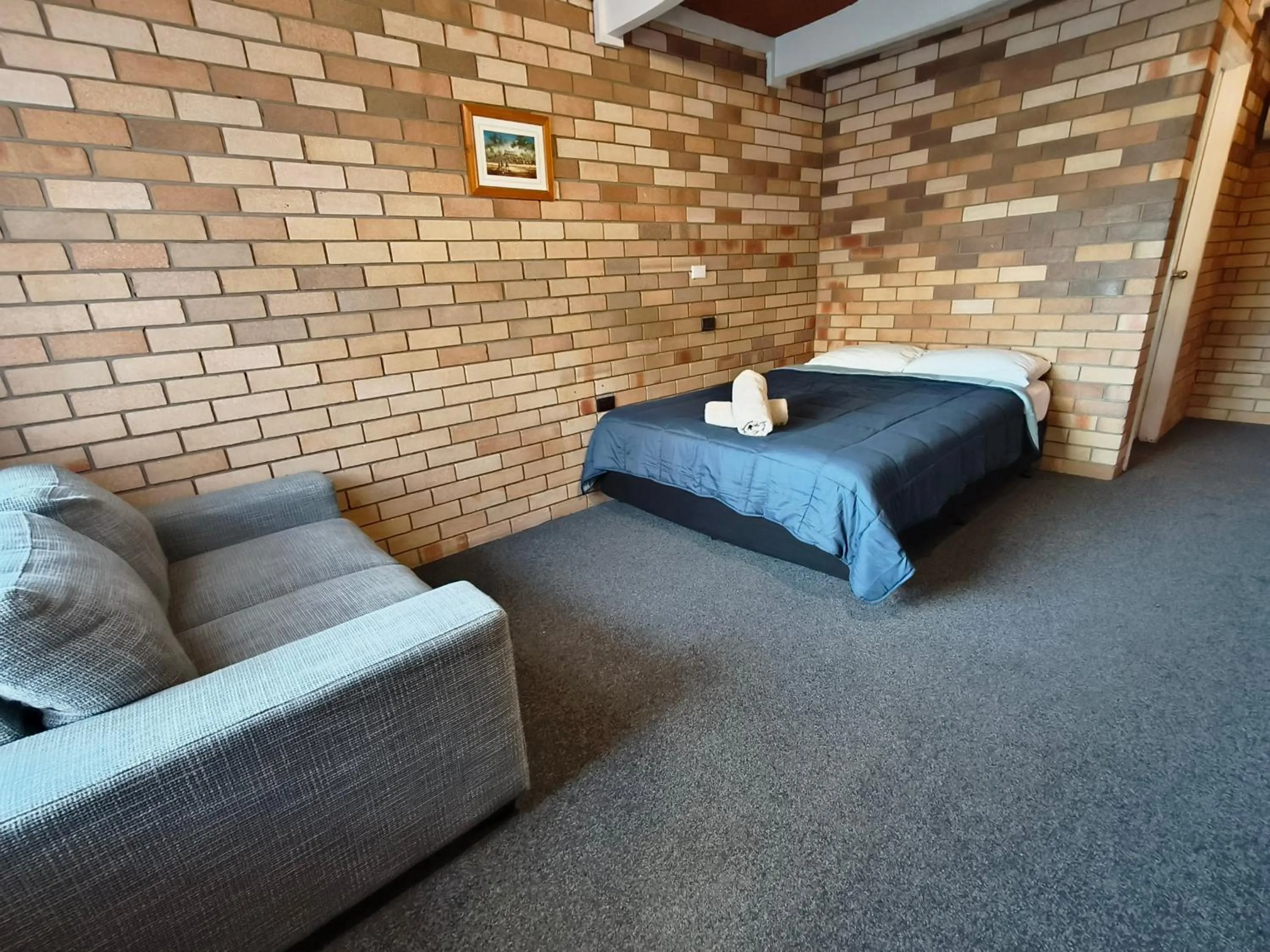 Bed in Red Chief Motel