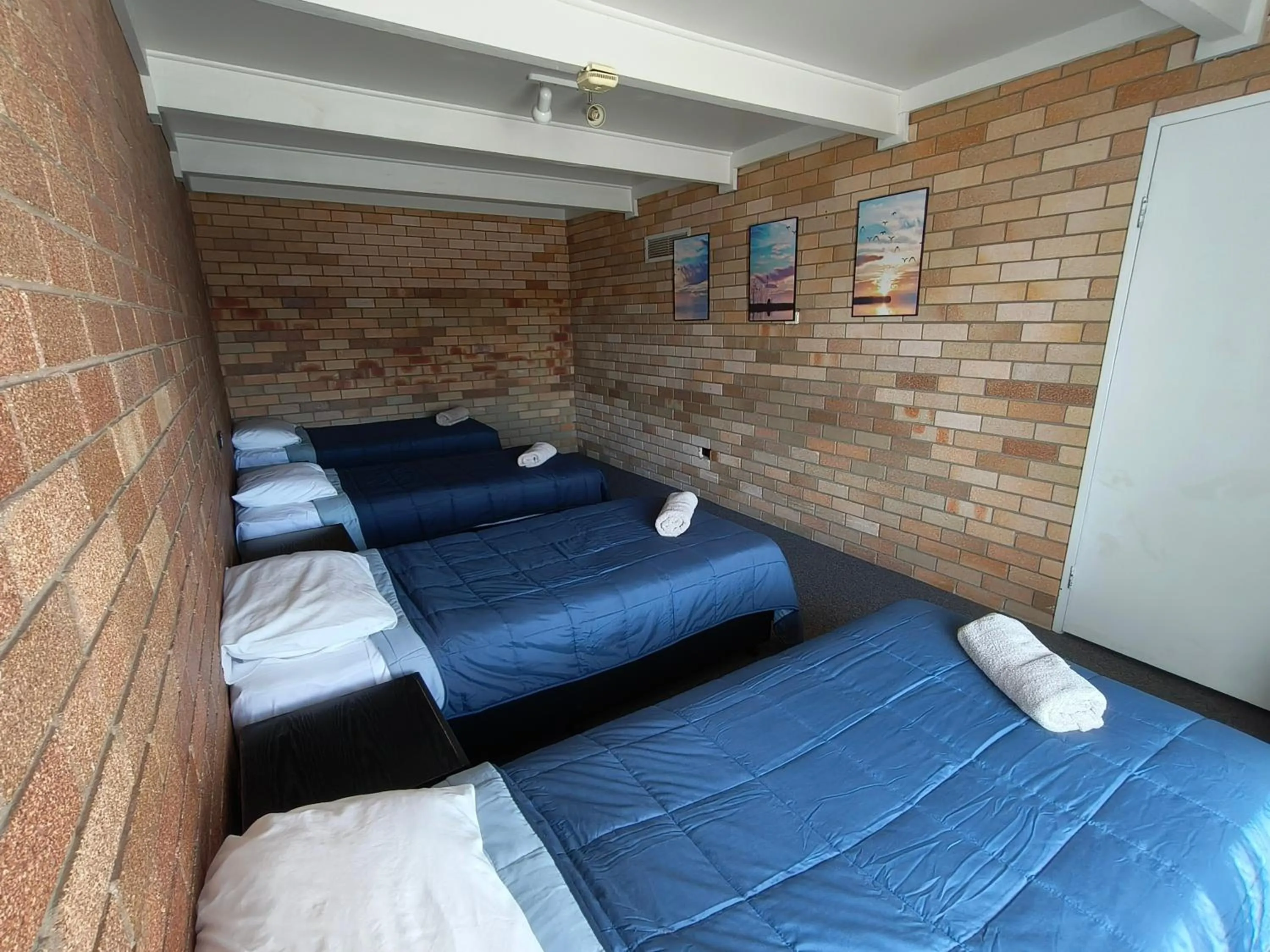 Bed in Red Chief Motel