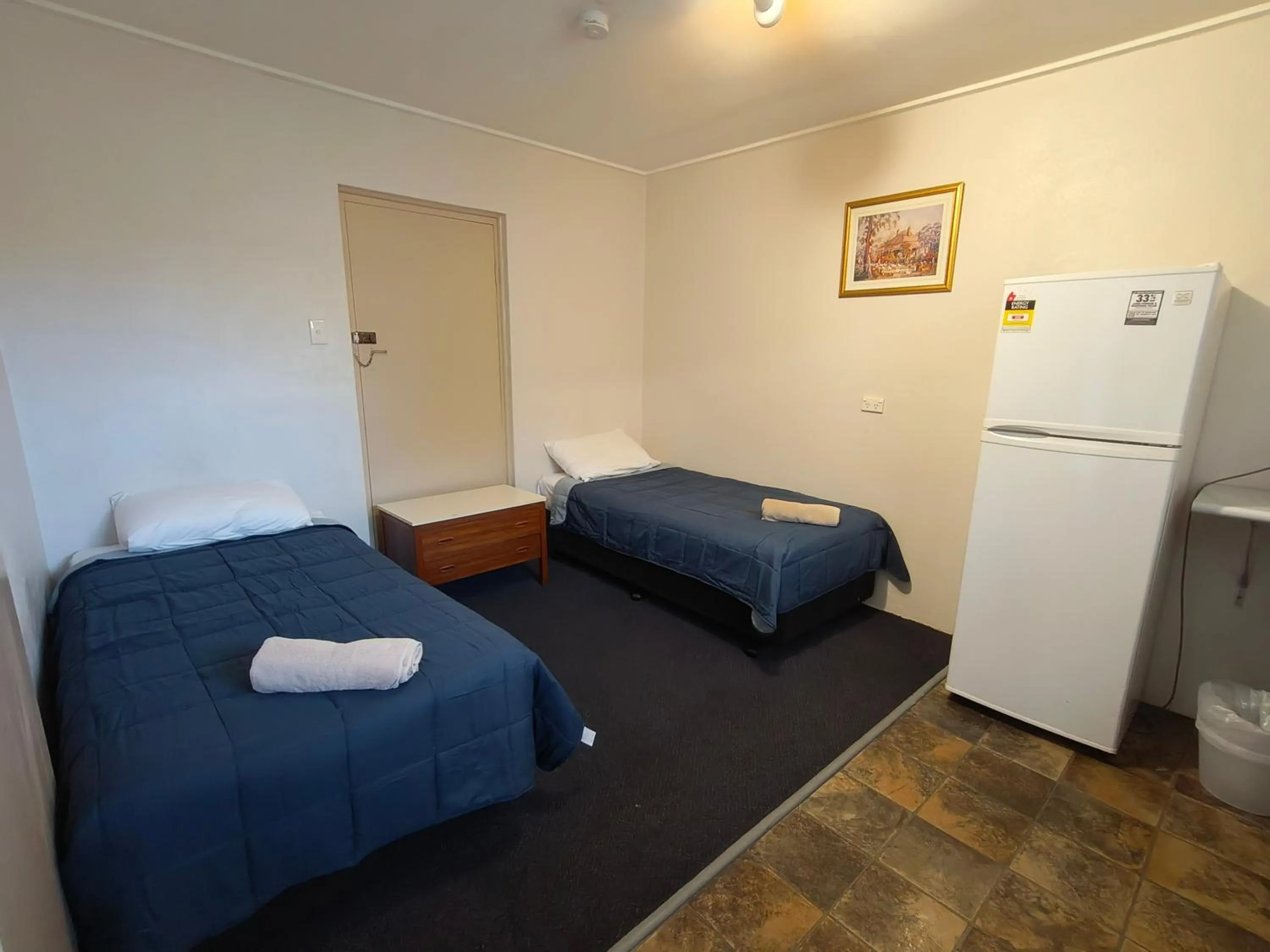 Bed in Red Chief Motel