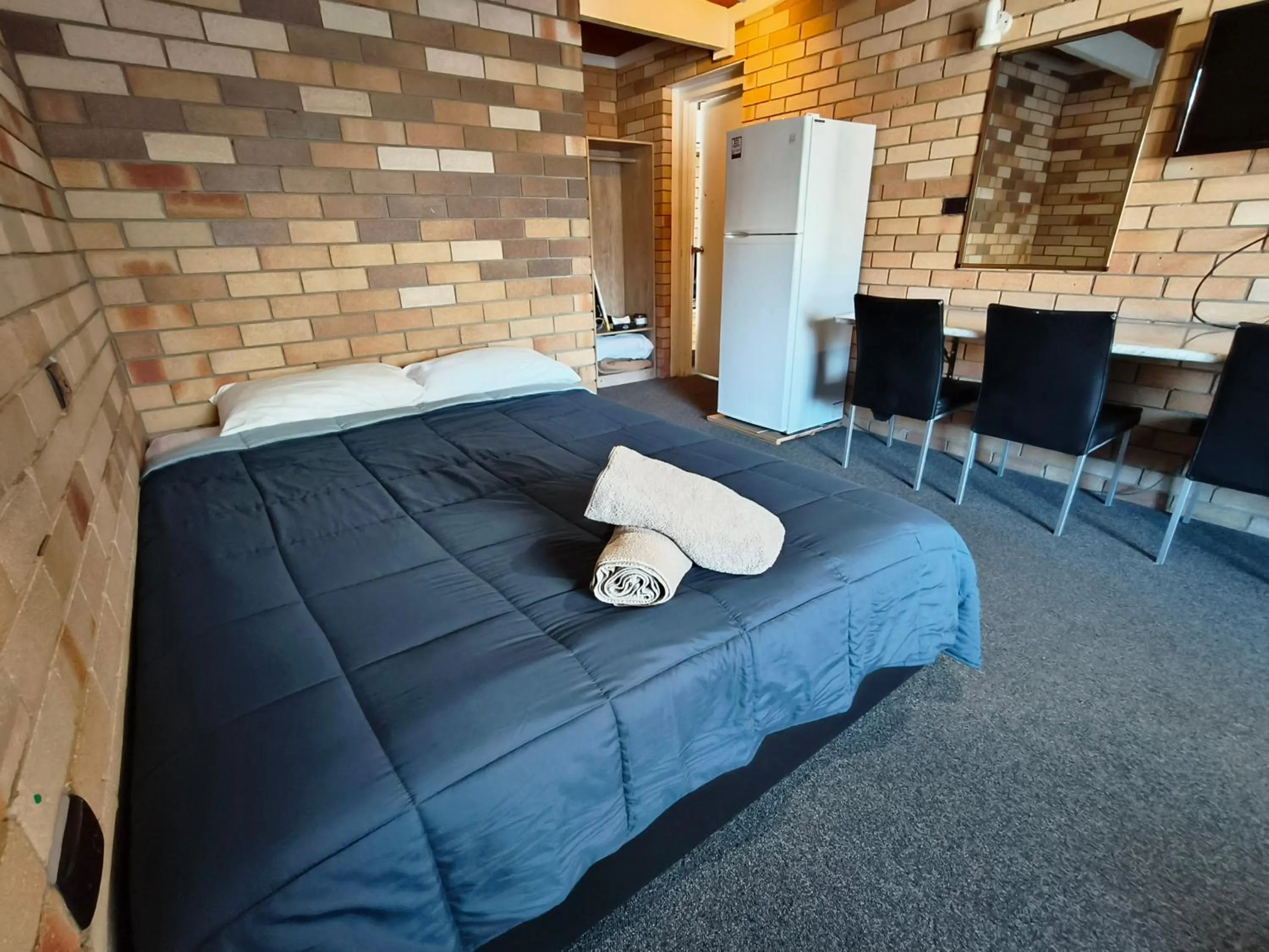 Bed in Red Chief Motel