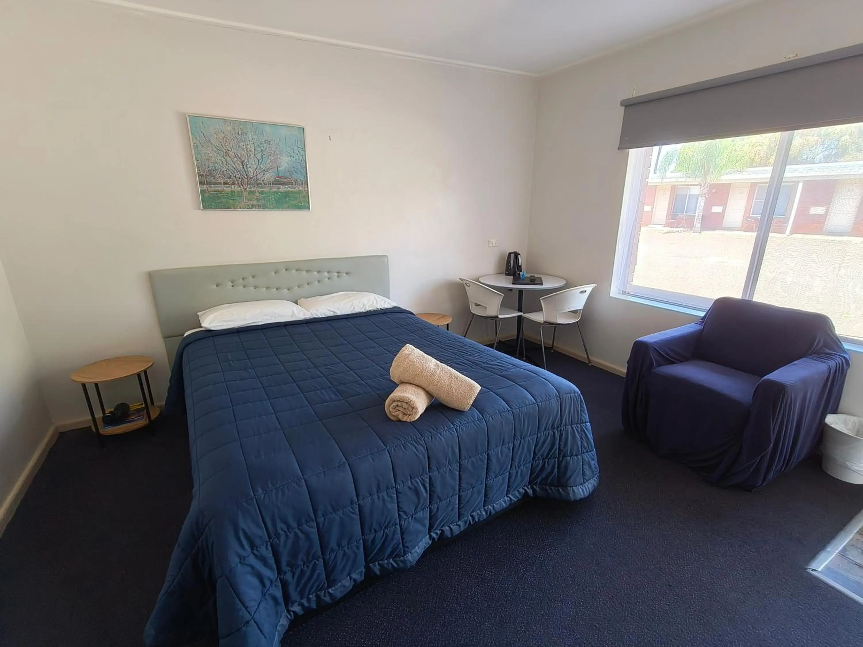 Bed in Red Chief Motel