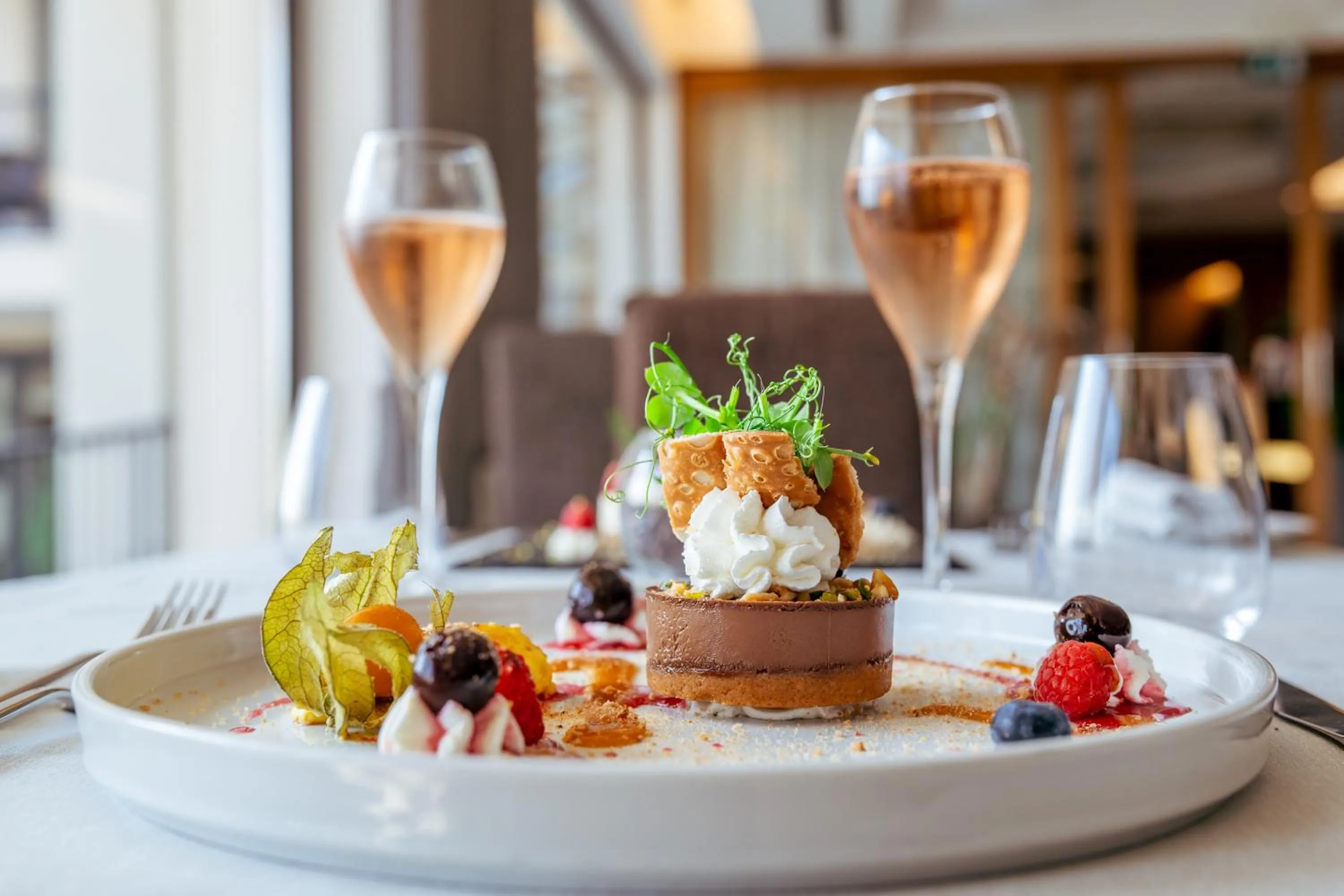 Restaurant/places to eat in Villa Luisa Resort & Luxury Apartments