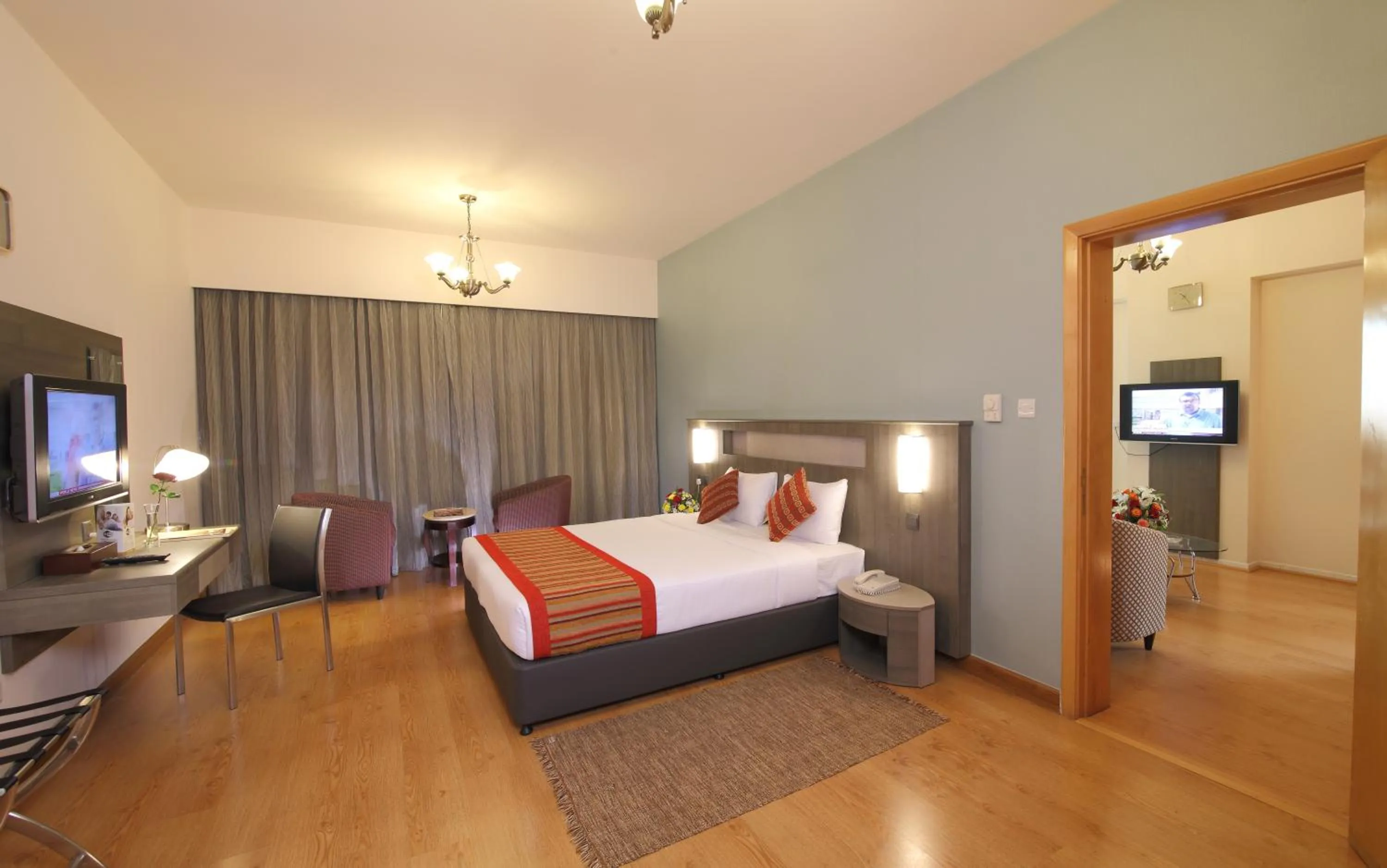 Photo of the whole room, Bed in Florida City Hotel Apartments (Previously Flora Hotel Apartments)