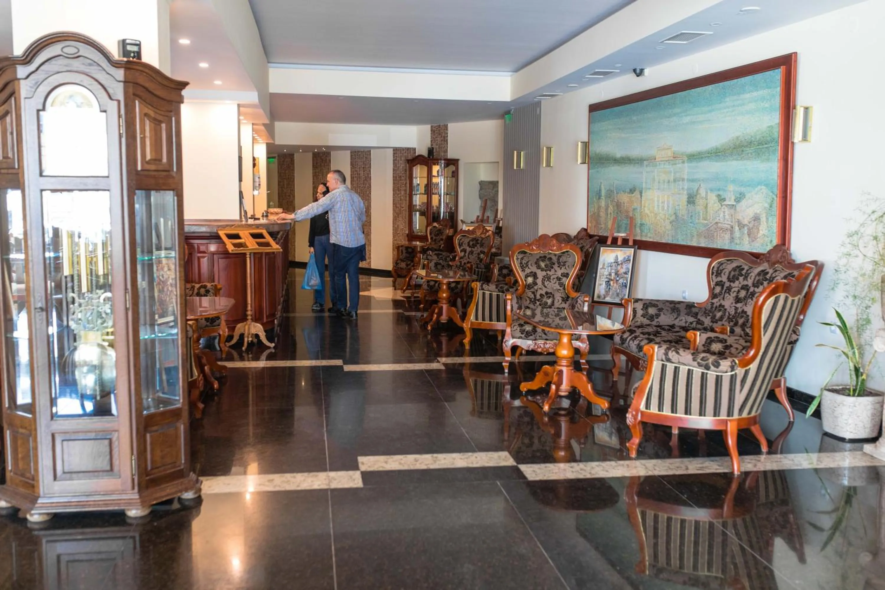 Lobby or reception in Hotel Anna Palace