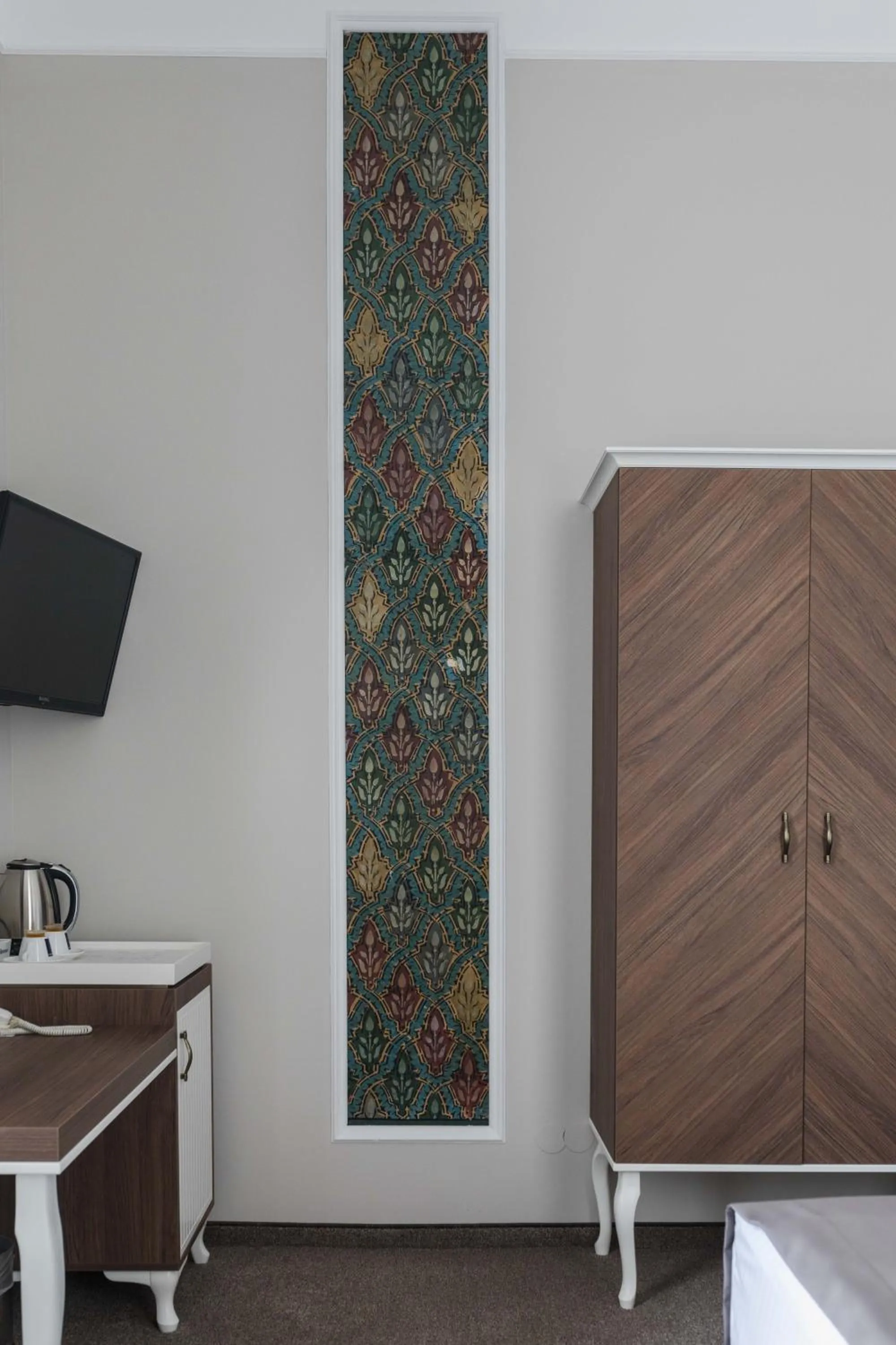 wardrobe, Bed in Hotel Anna Palace