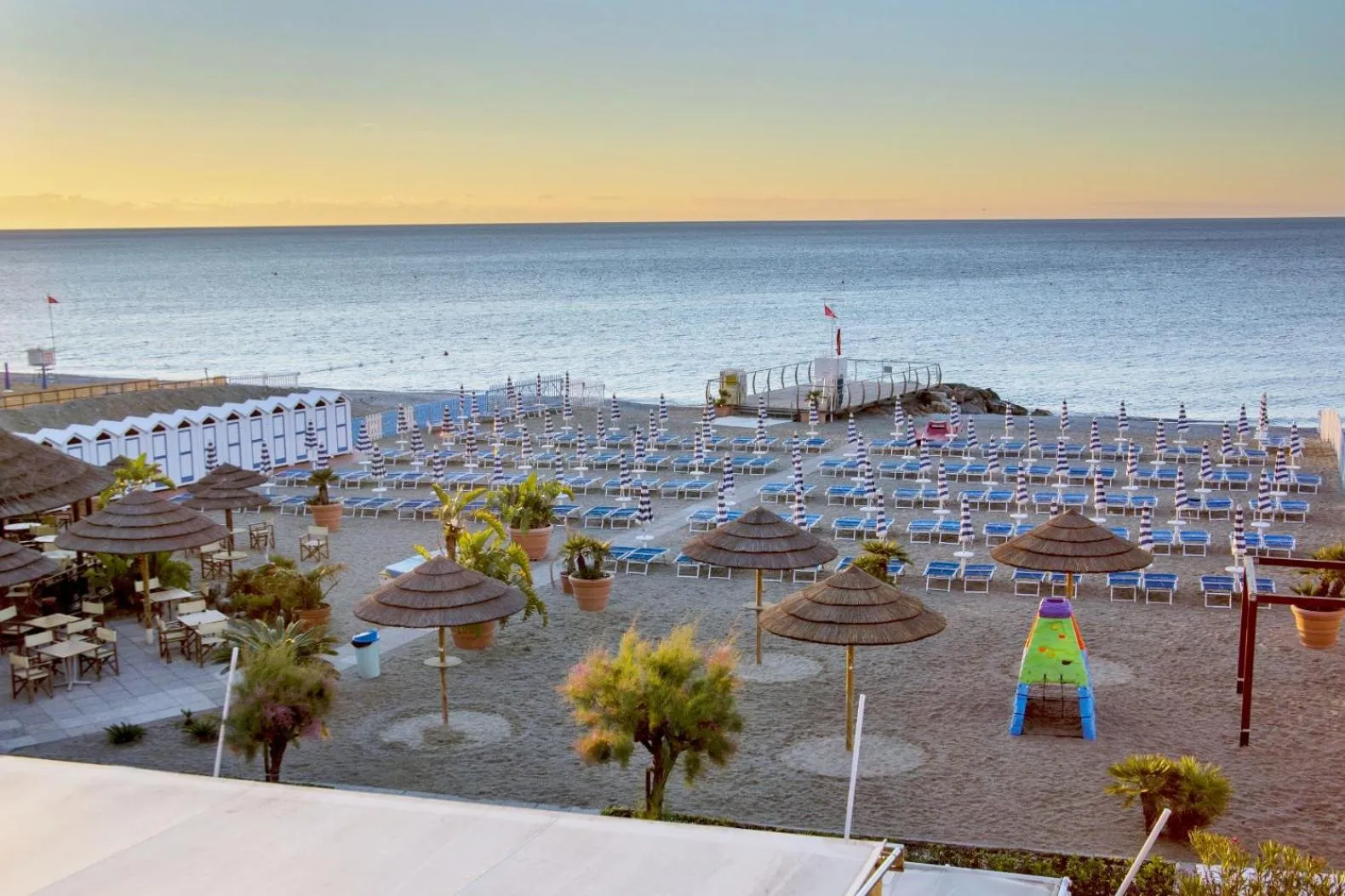 Balcony/Terrace in Hotel Tirreno