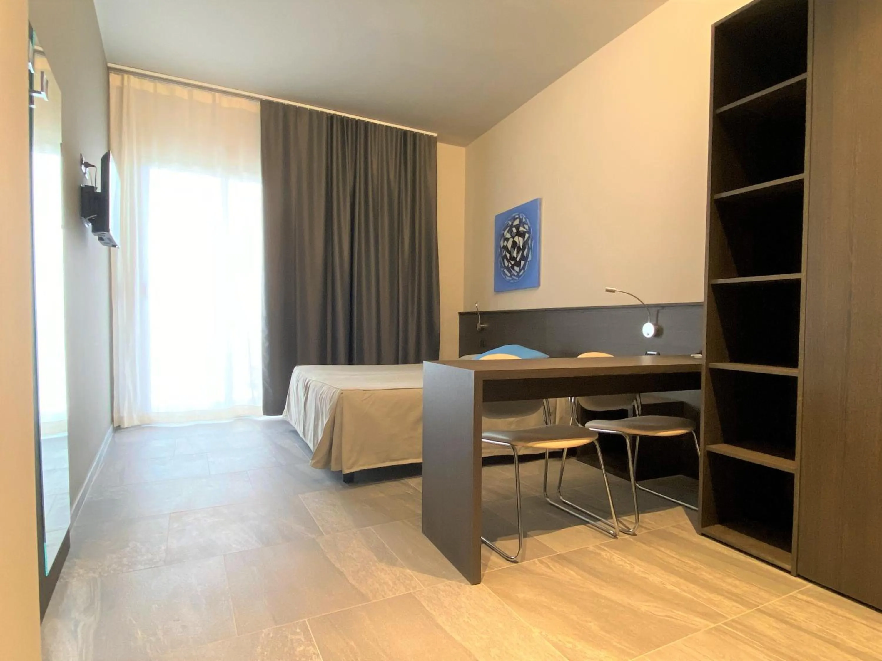 Bedroom, Bed in Hotel Tirreno