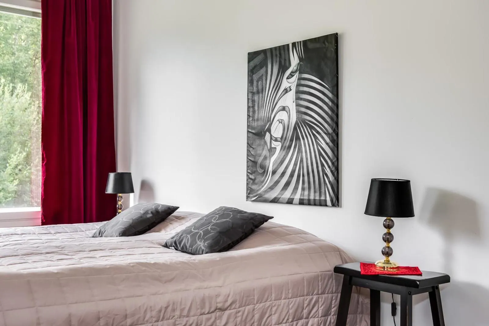 Bed in Apartment Kievarinhovi