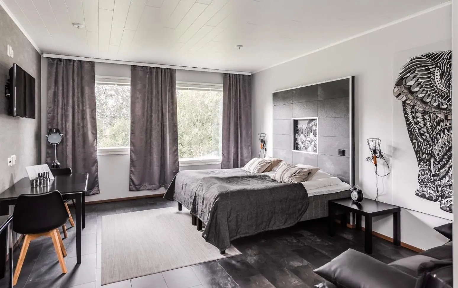 Bed in Apartment Kievarinhovi