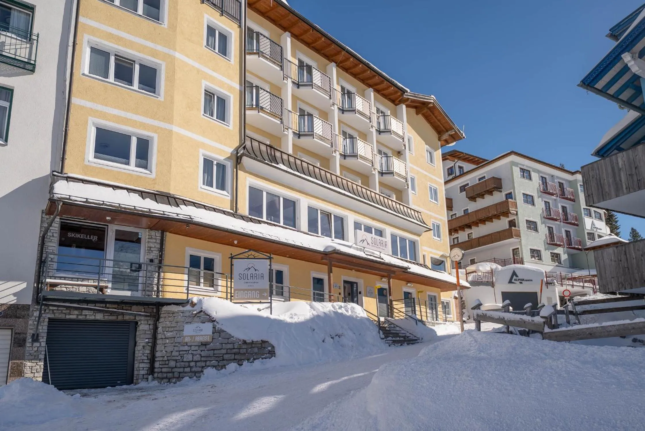 Property building in Hotel Solaria