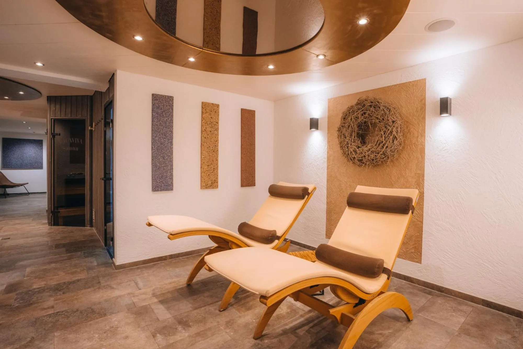 Living room in Hotel Edelweiss