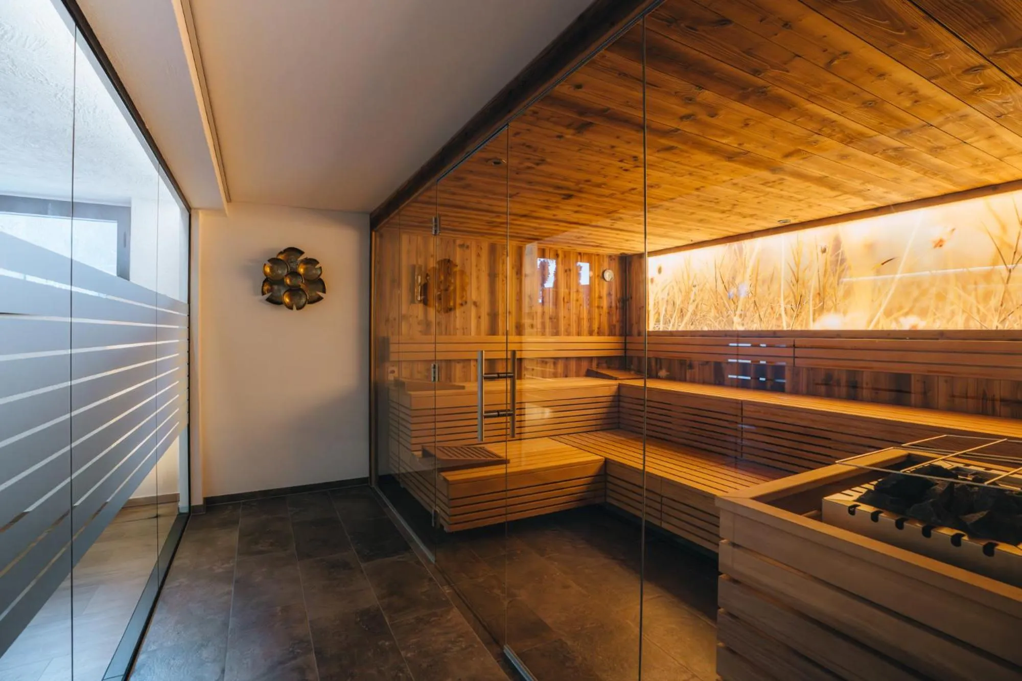 Sauna in Hotel Edelweiss