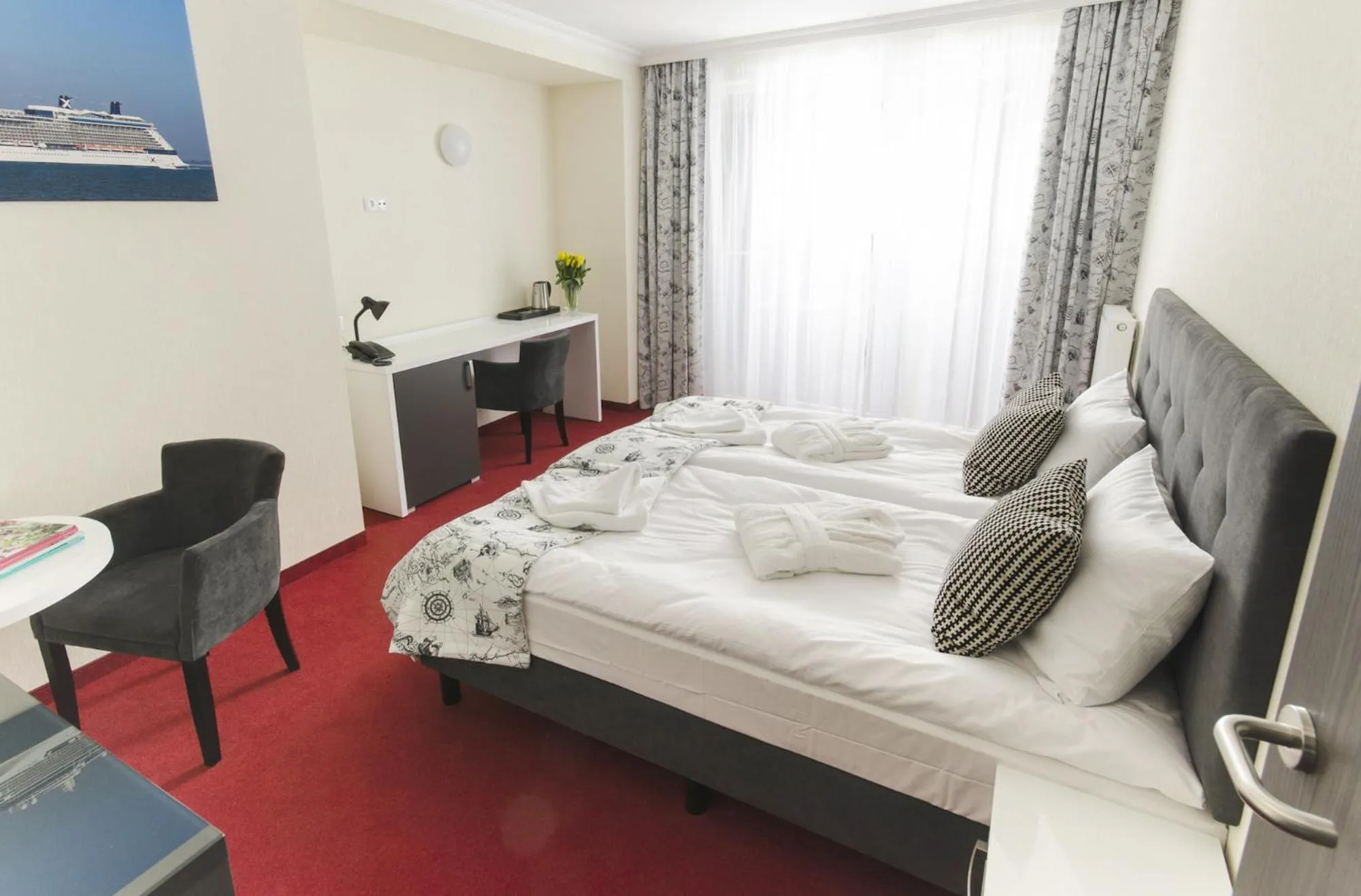 Bed in Grand Kapitan Medi Spa - POKOJE OZONOWANE