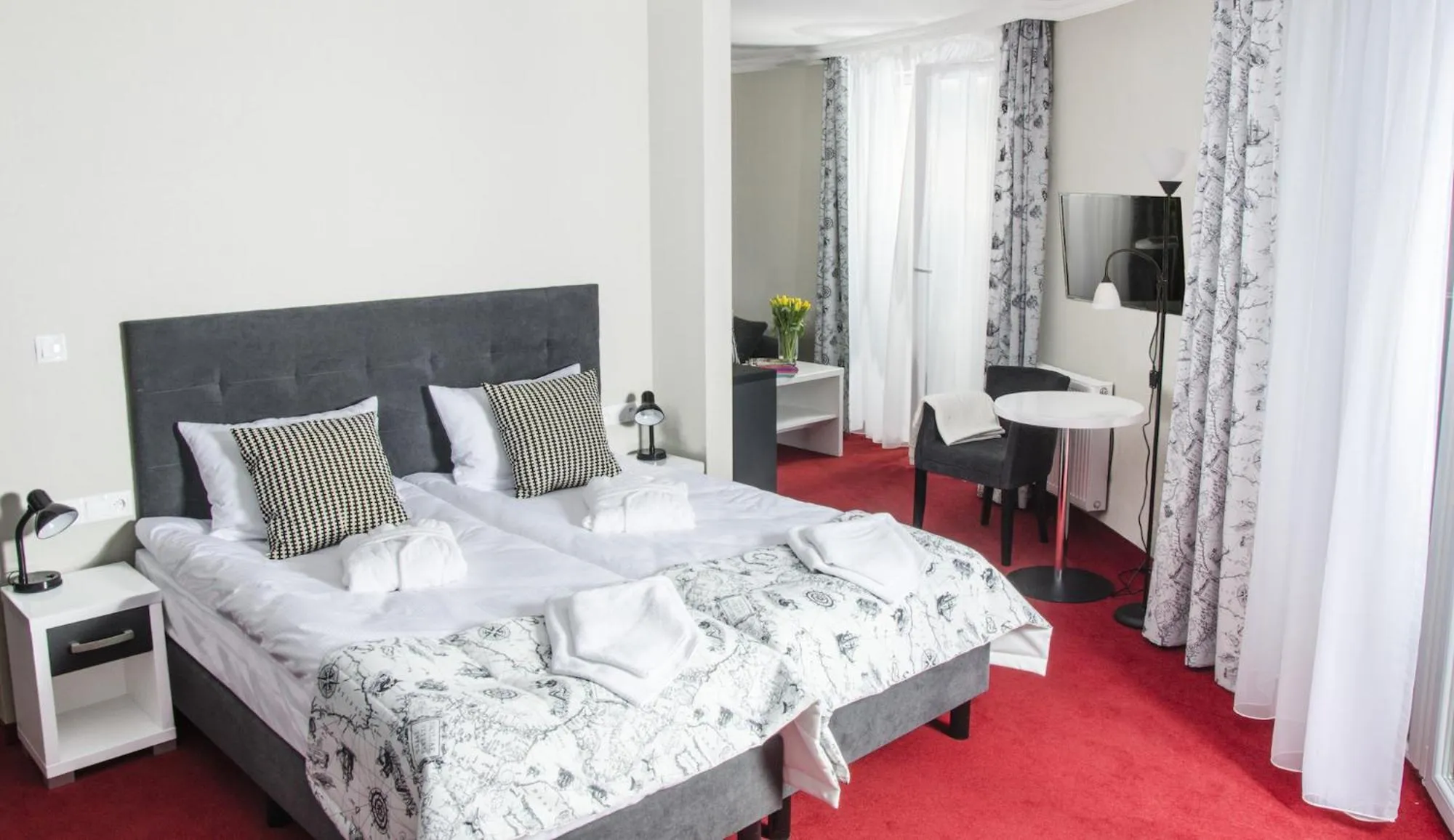 Bed in Grand Kapitan Medi Spa - POKOJE OZONOWANE