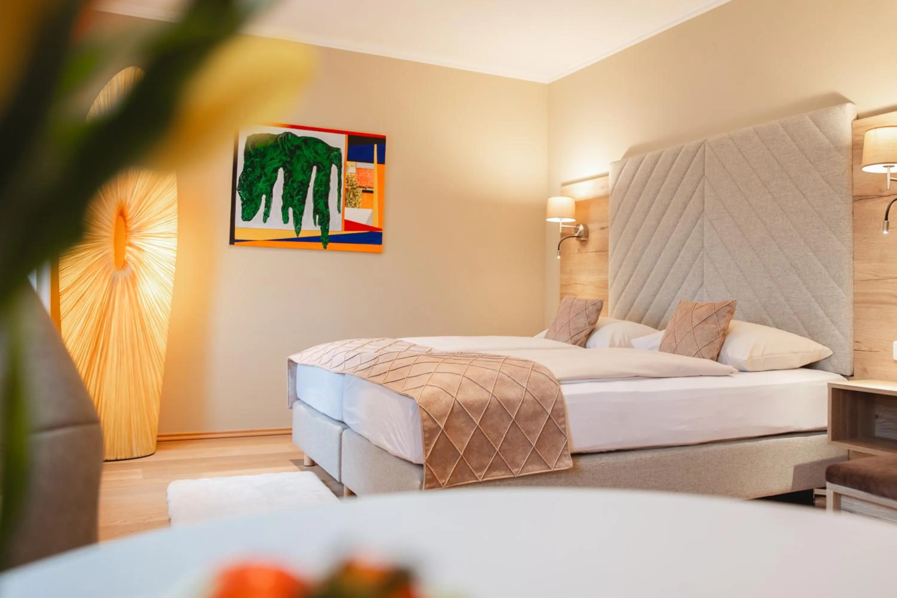 Photo of the whole room, Bed in Hotel Krone