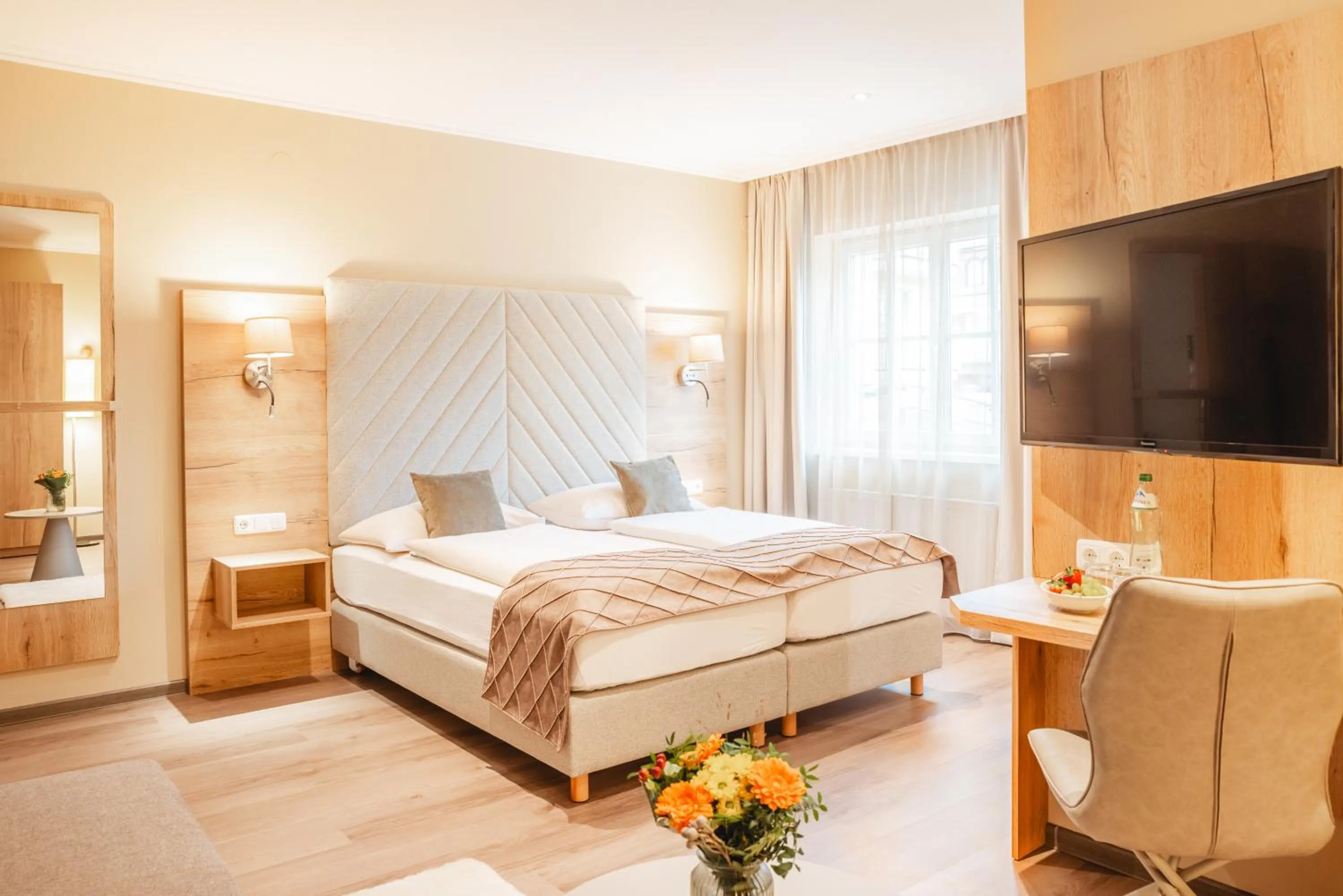 Photo of the whole room, Bed in Hotel Krone