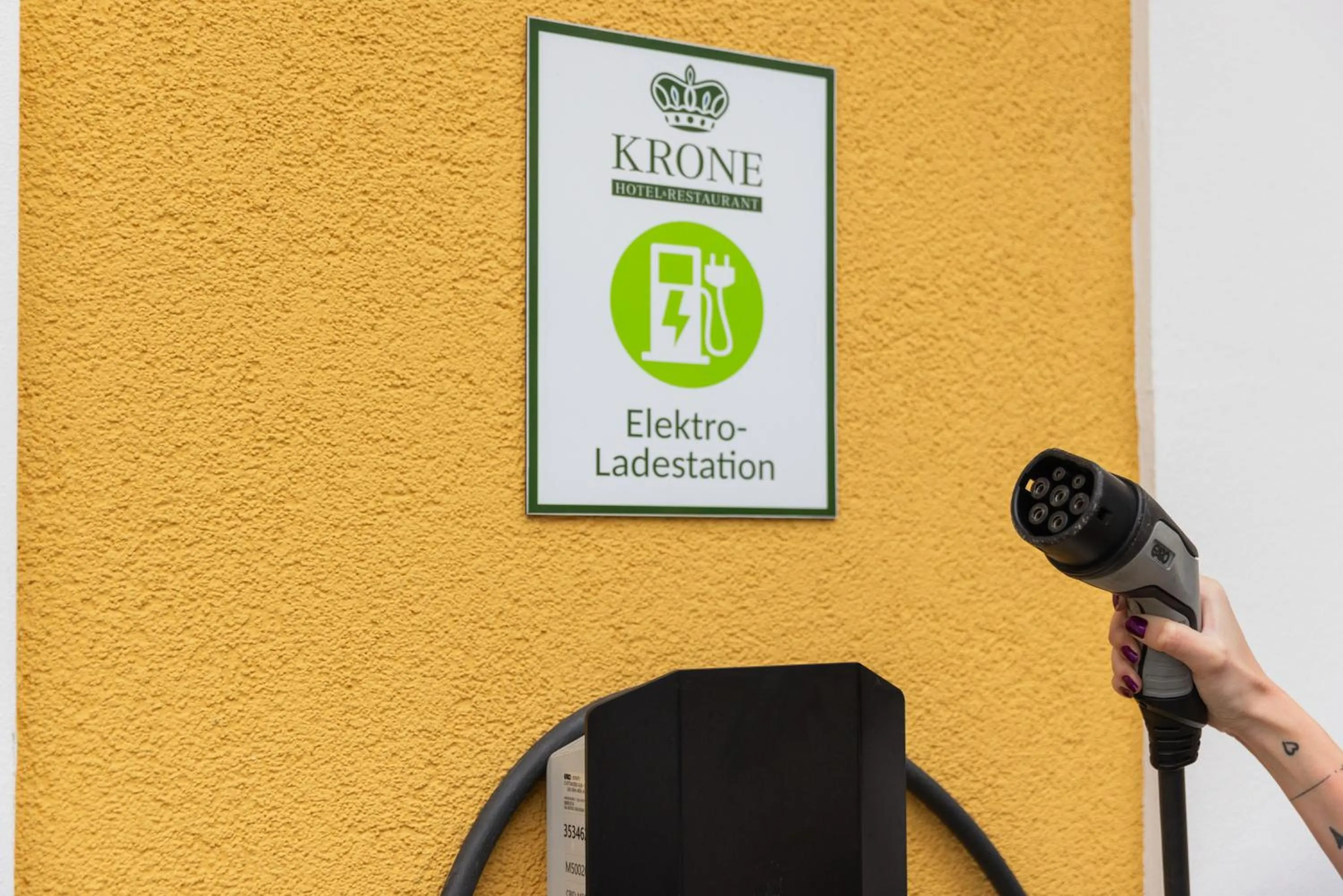 Parking in Hotel Krone