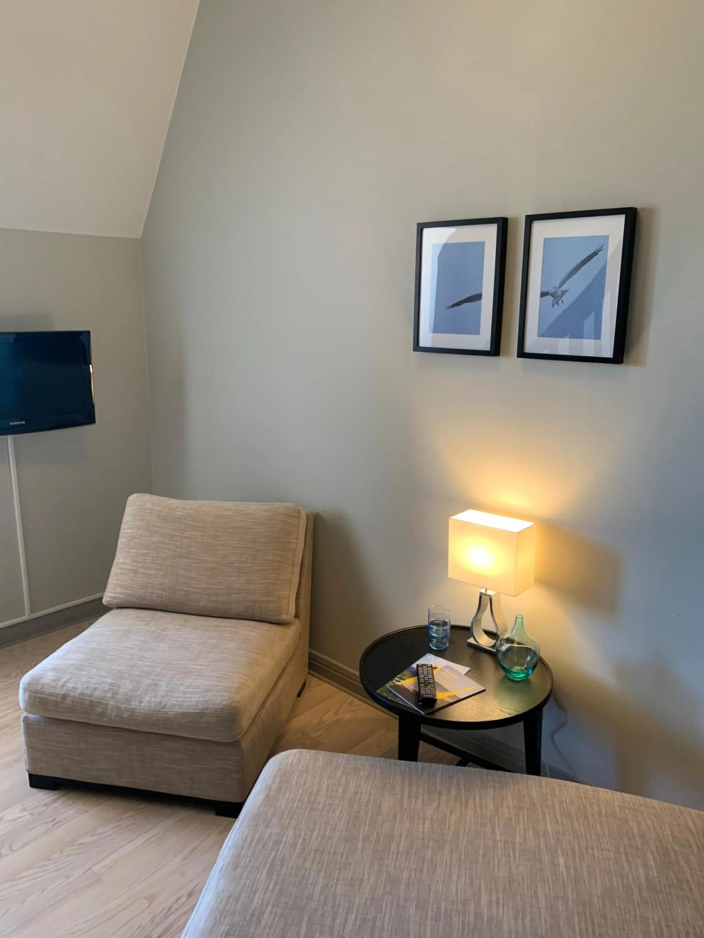 Seating area in Halltorps Gästgiveri