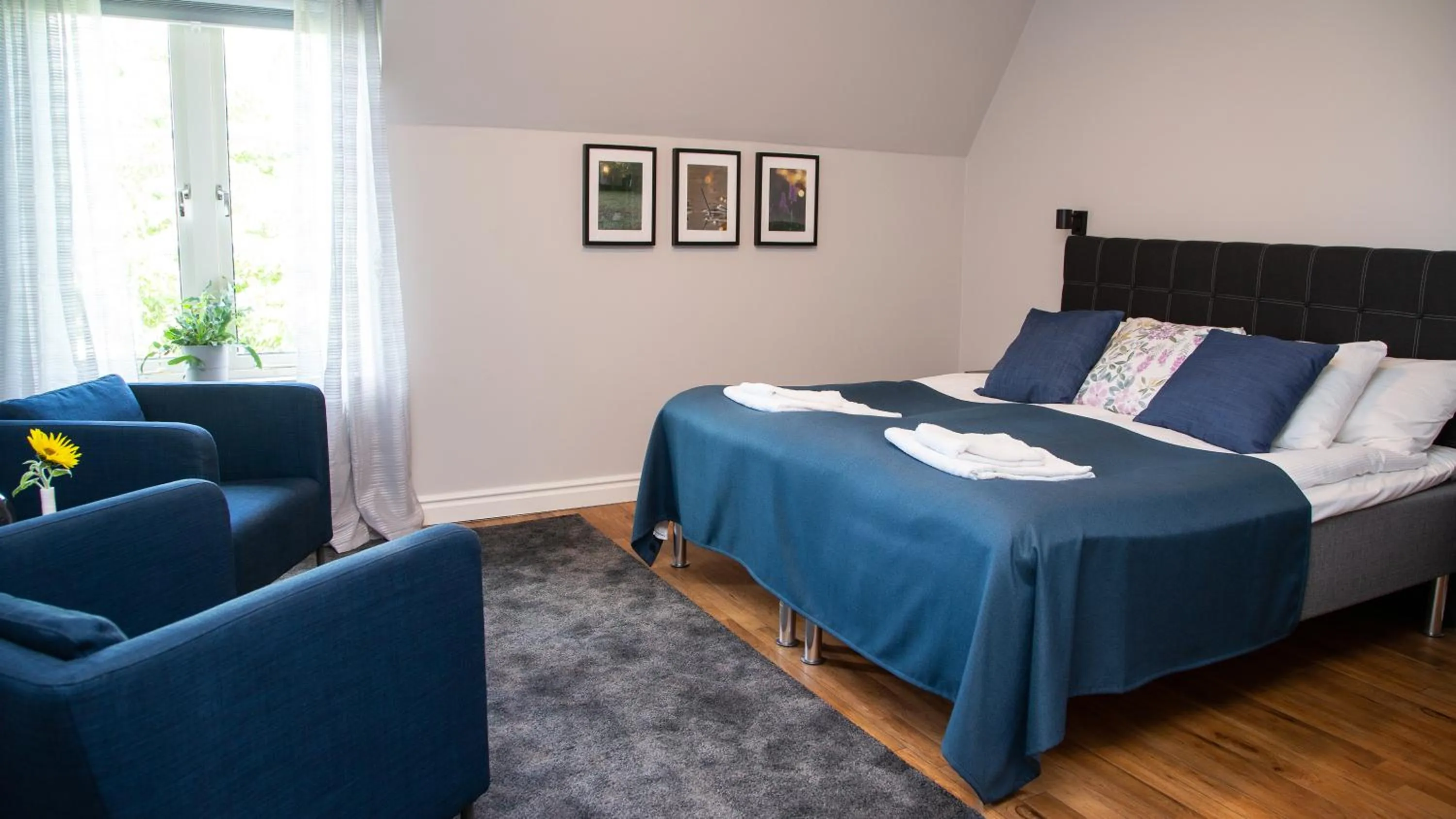 Photo of the whole room, Bed in Halltorps Gästgiveri