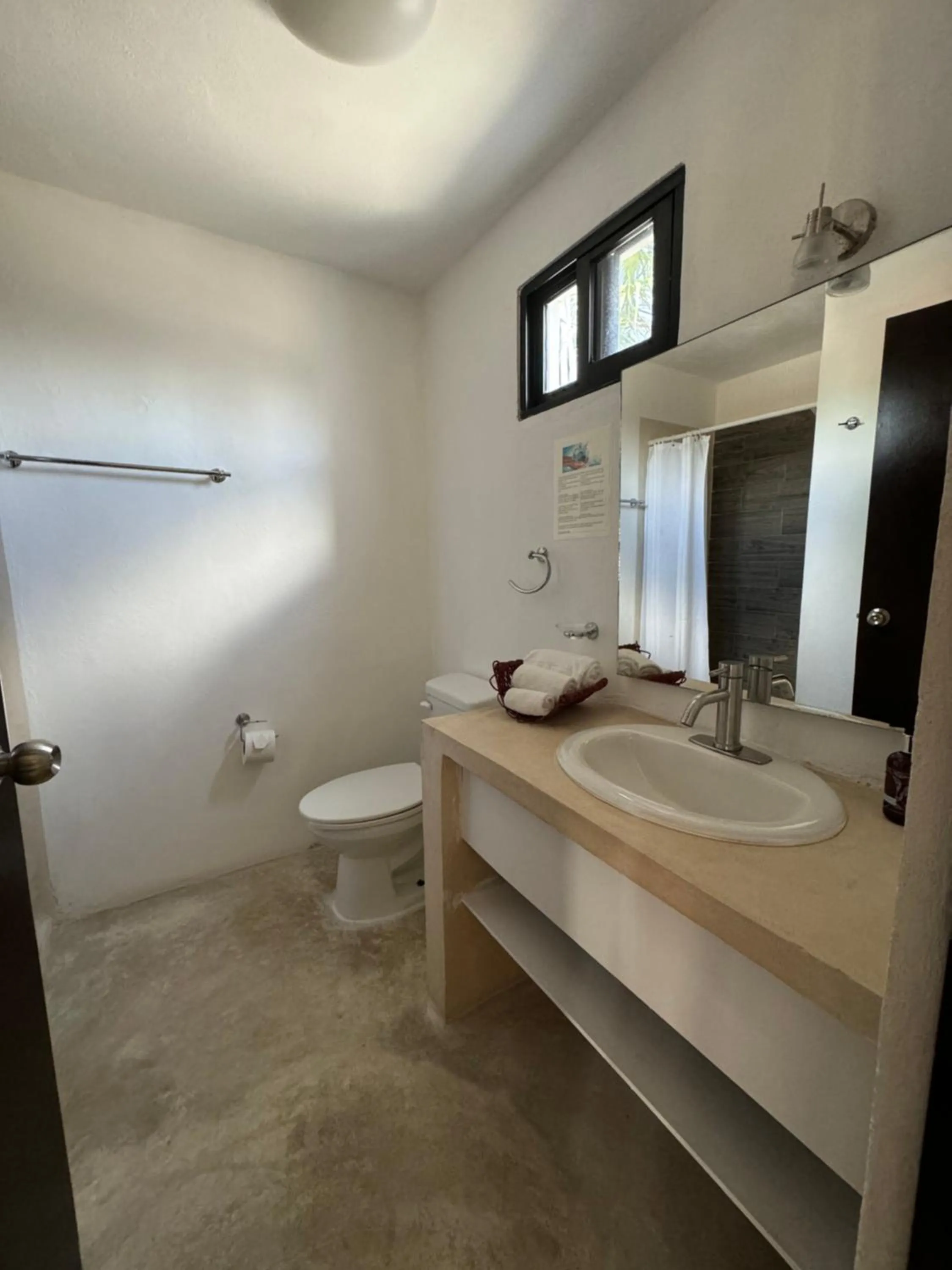 Toilet in Kin Ha Tulum Hotel