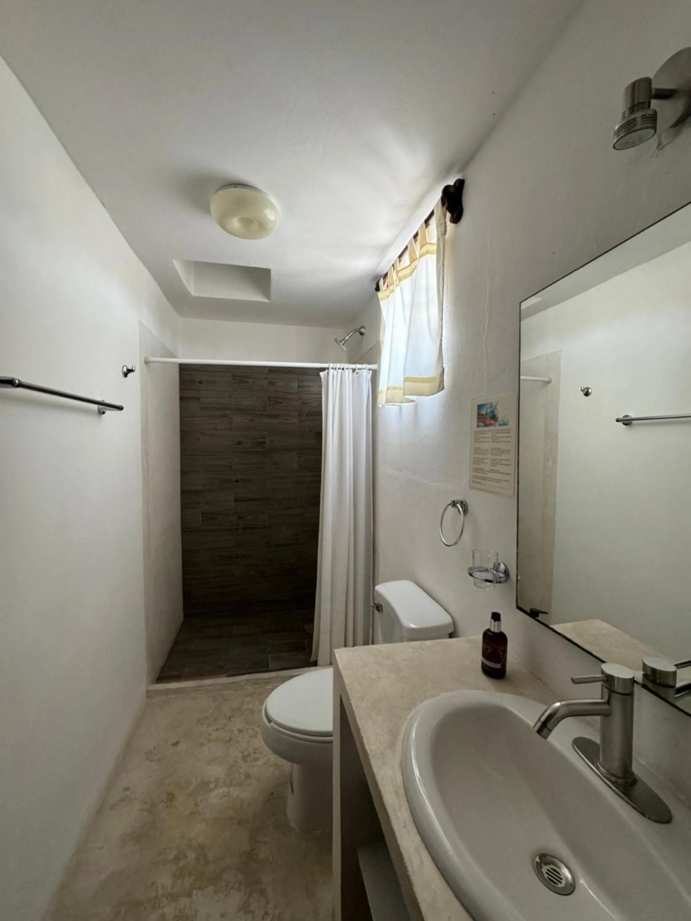 Shower in Kin Ha Tulum Hotel