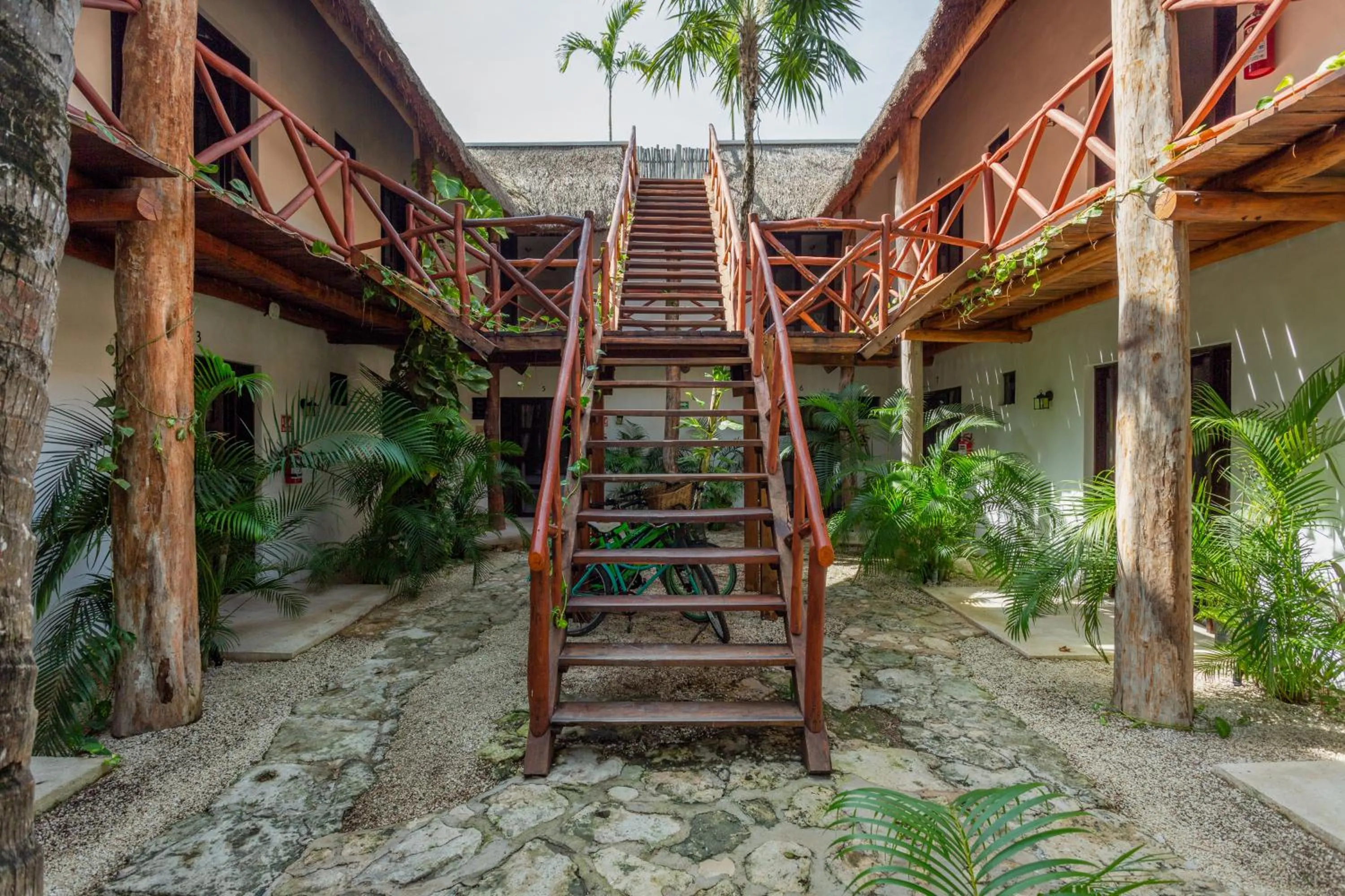 Property building in Kin Ha Tulum Hotel